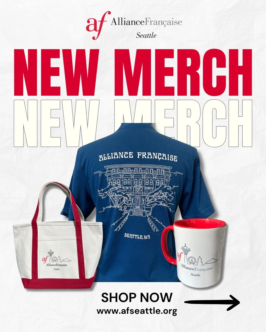 Alliance Française de Seattle’s merch