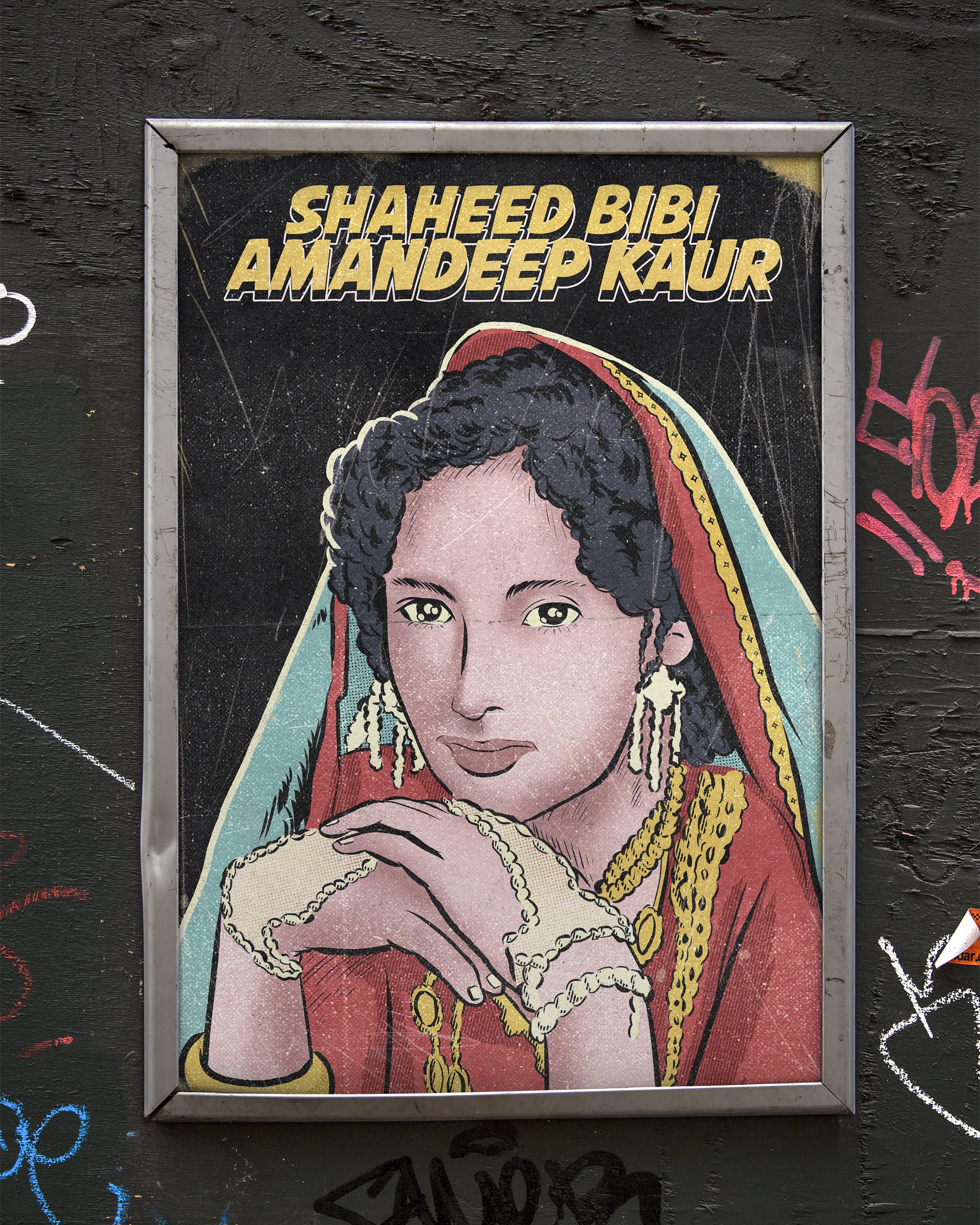 Shaheed Bibi Amandeep Kaur Poster