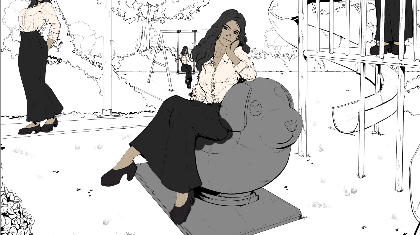 Viola Line Art Shading.png