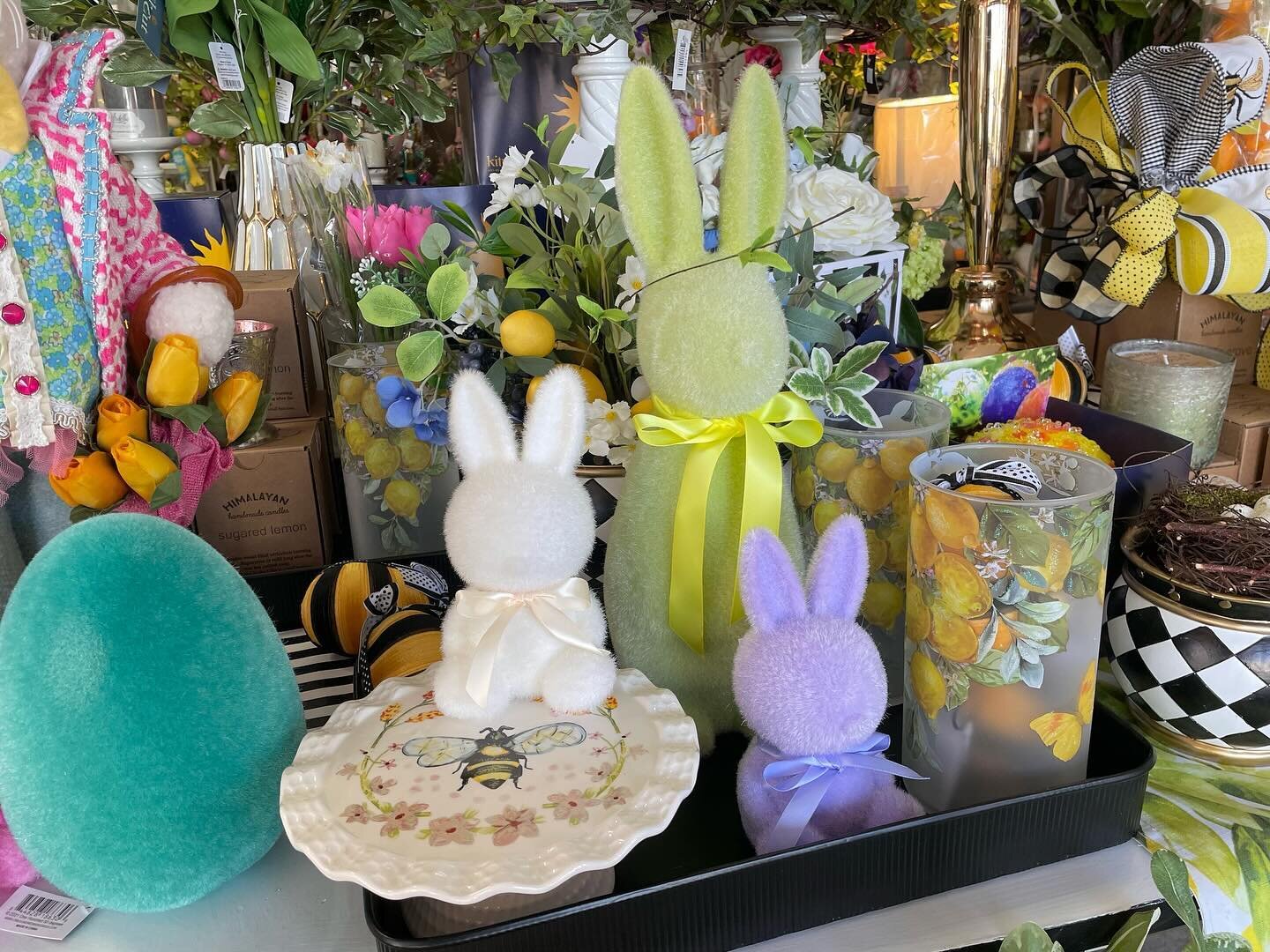 We&rsquo;re hoppin&rsquo; right into Easter at the Queen&rsquo;s Court with our brand new bunnies from One Hundred 80&deg;🐰💝