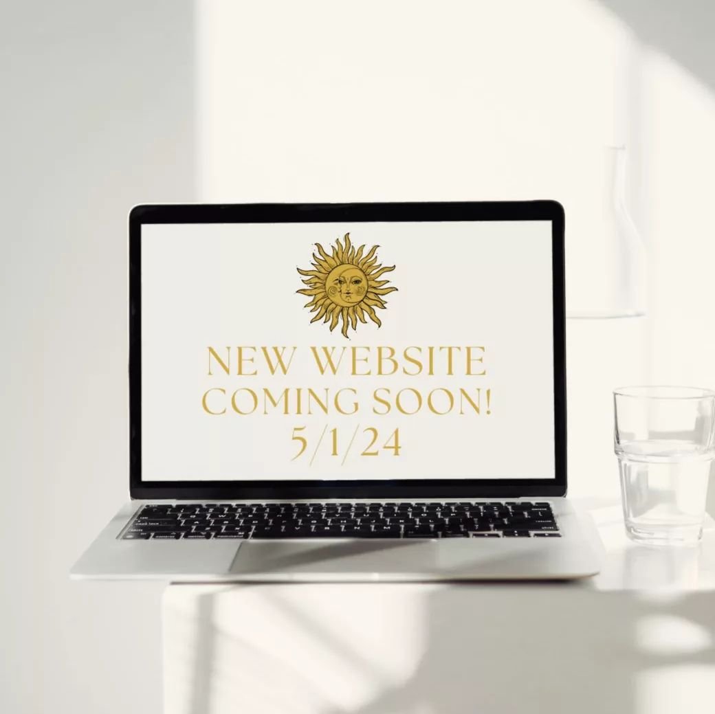 Tomorrow begins a new chapter for Aquarian with a beautiful new website. 🙌 On this website you'll be able to book readings and register for classes online!! Our old website will no longer be accessible as of tomorrow.