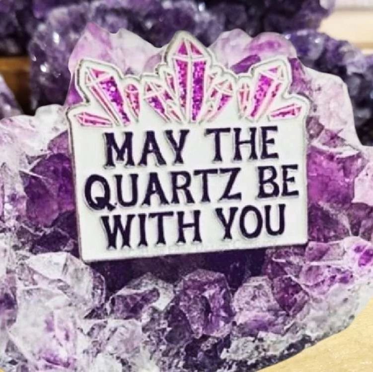 MAY THE QUARTZ BE WITH YOU! 

If it's not, we've got plenty for you to pick from! 😁
.
.
.
.
.
#aquarianbookshop #theaquarian #crystals #crystalshop #metaphysical #metaphysics #maythe4thbewithyou #maytheforcebewithyou #maythequartzbewithyou #quartz #