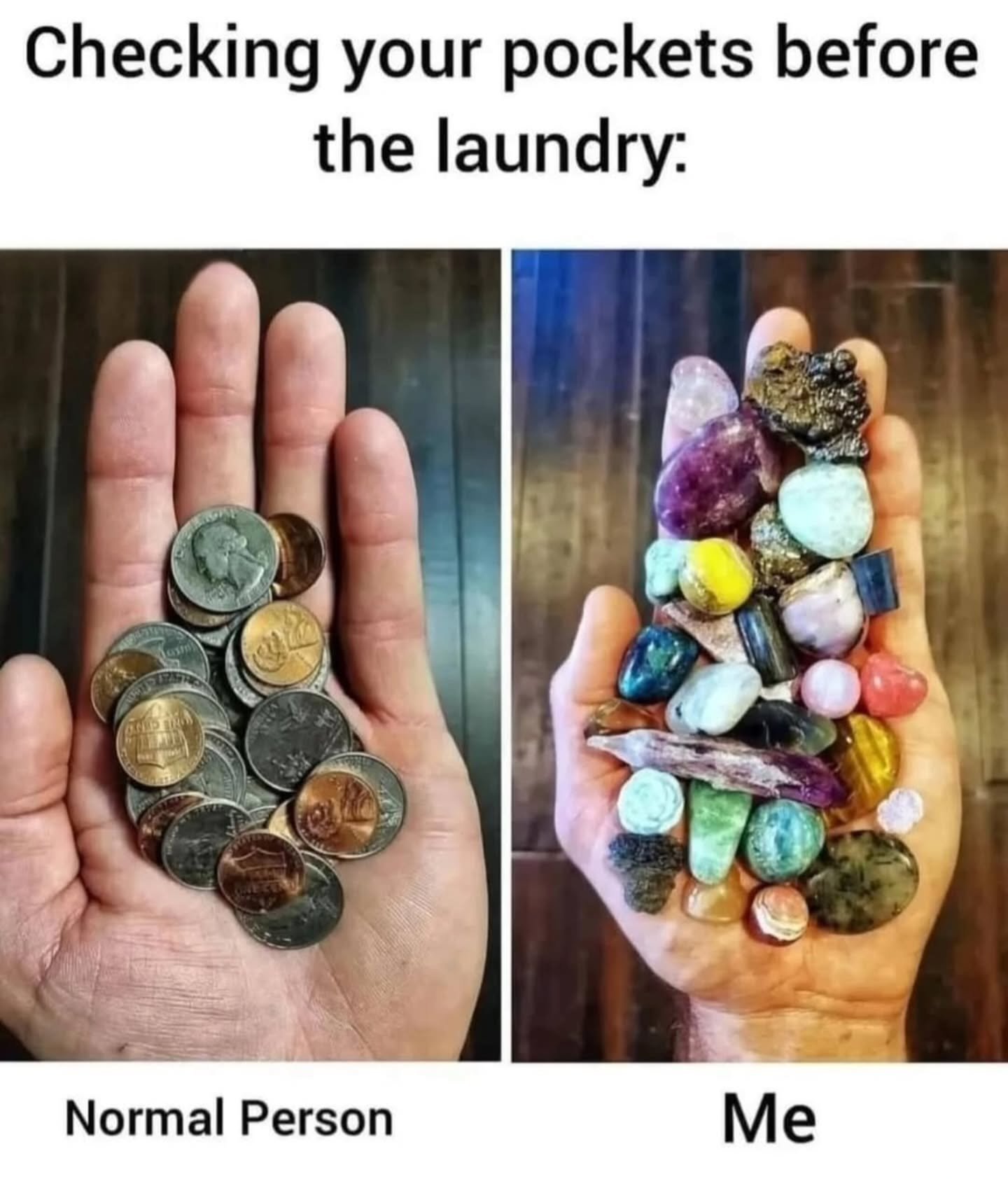 At least the pockets are being checked 🤷