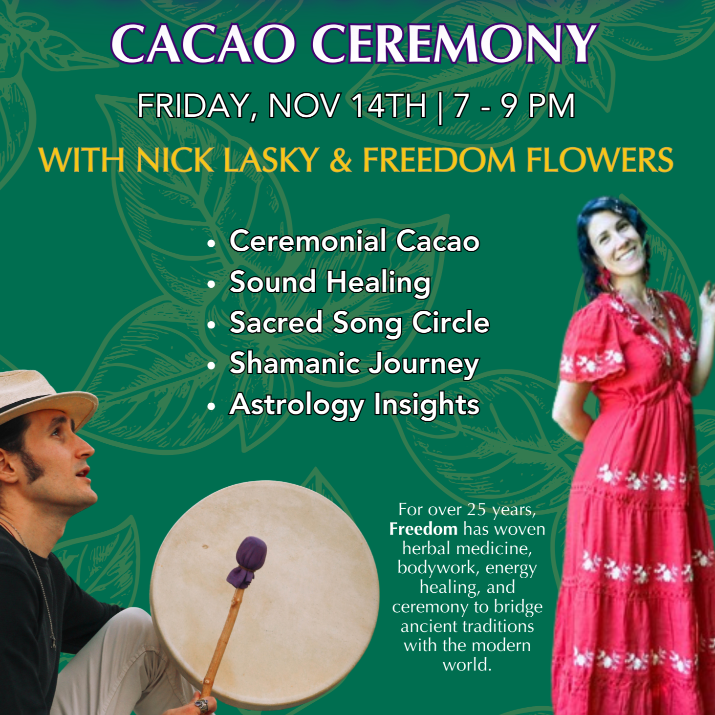Sacred Nourishment Cacao Ceremony