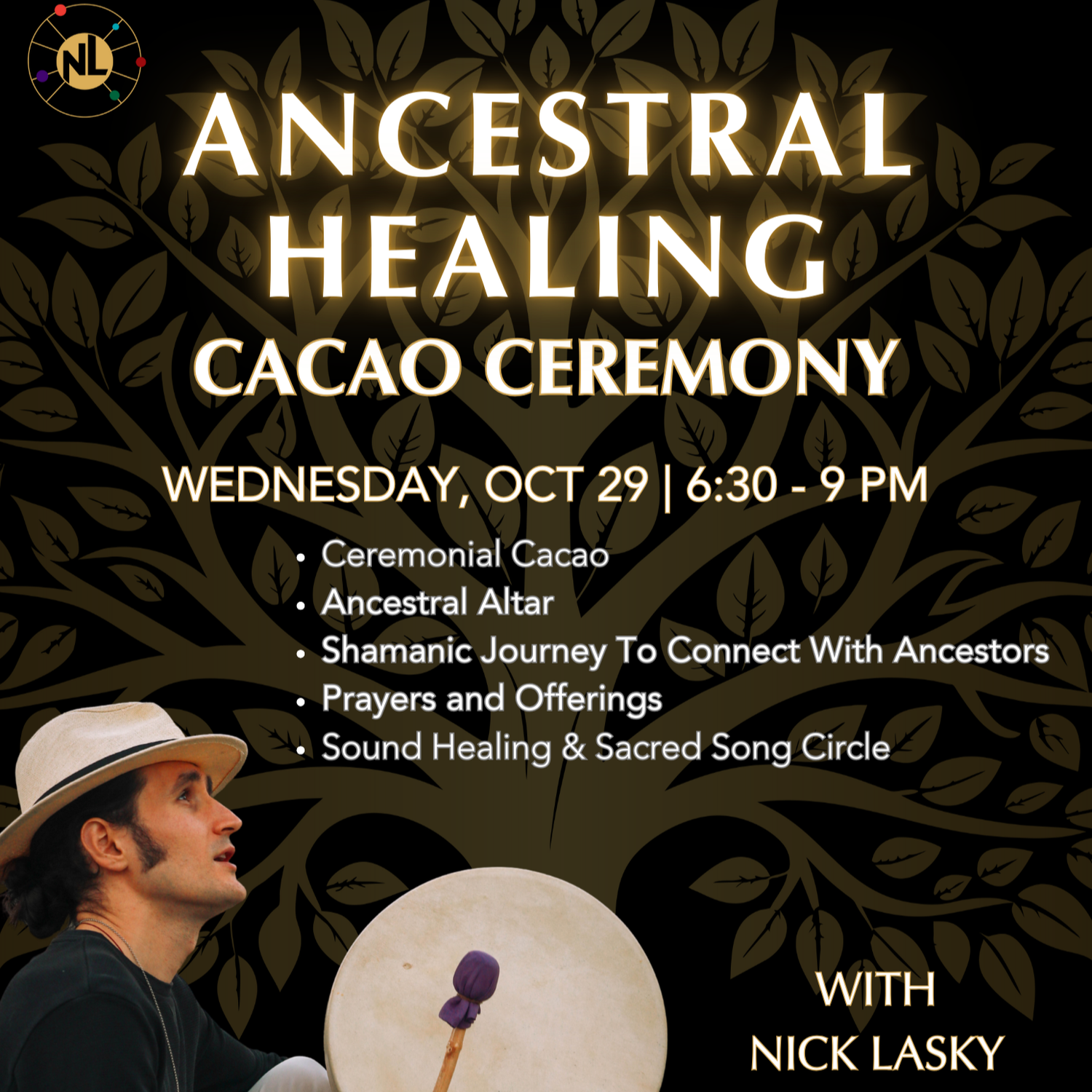 Ancestor Healing Ceremony with Cacao