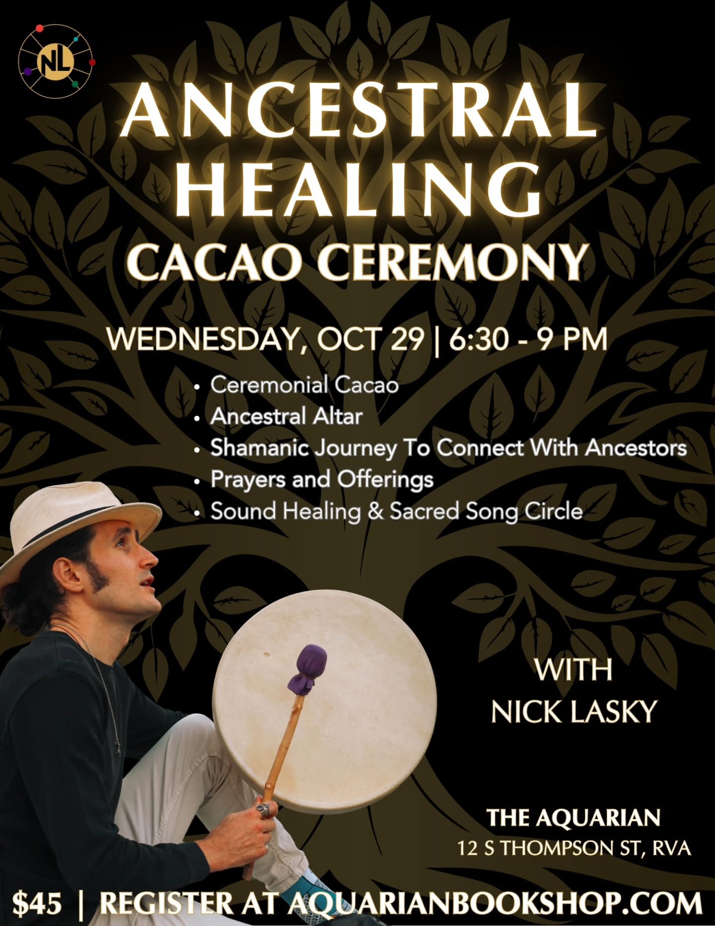 #cacaoceremony #ancestralhealing #rvaevents