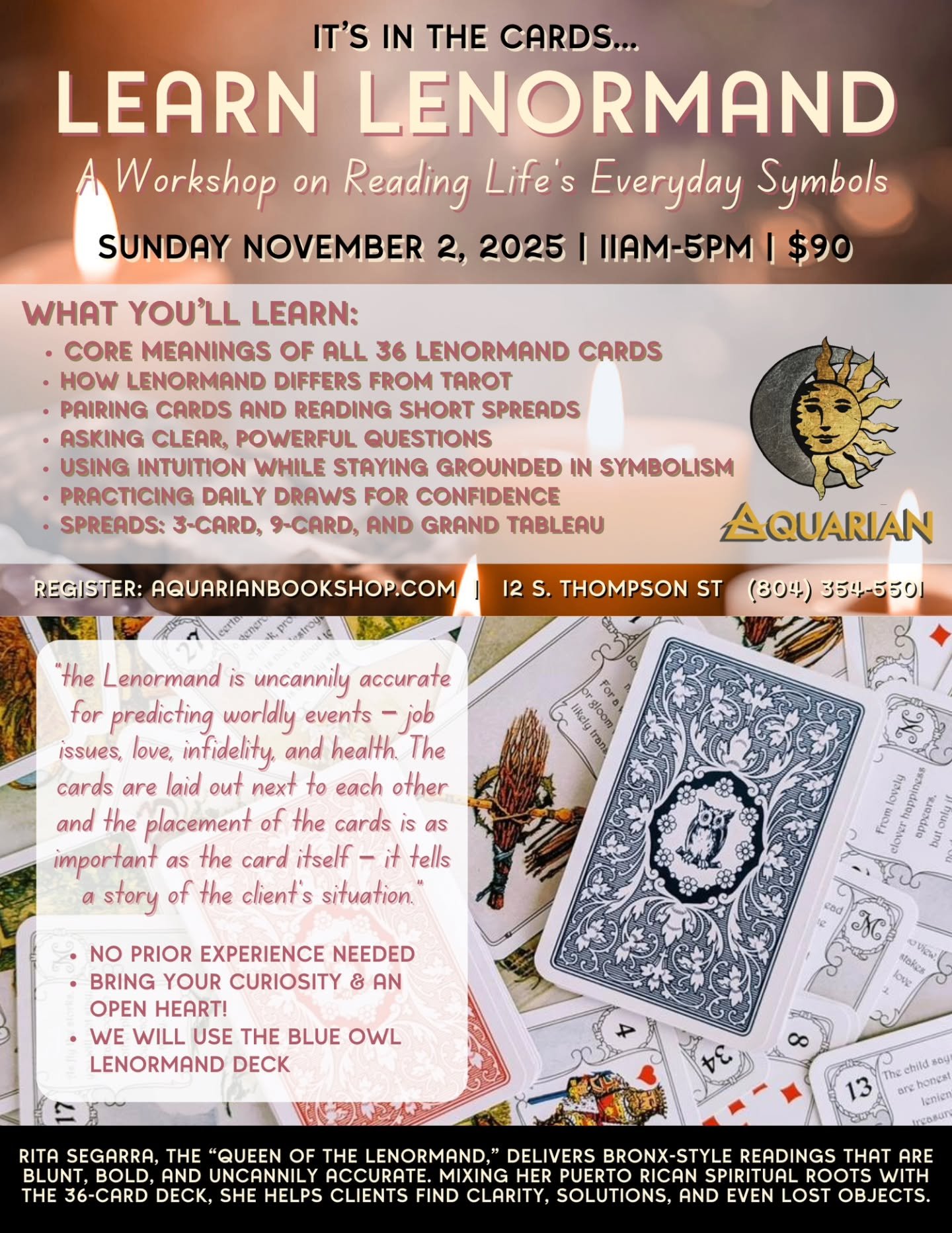 Answer Specific Psychic Questions With The Lenormand Cards: It Is In The Cards
Marie Anne Adélaïde Lenormand (1772–1843) was one of the most celebrated clairvoyants in French history, famed for her readings for Napoleon Bonaparte a