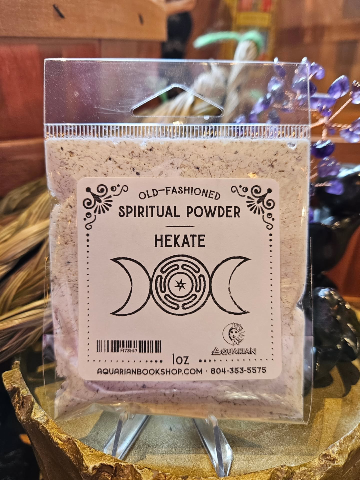 ✨️Aquarian Spiritual Powders✨️

These Spiritual Powders are handcrafted in-store the old-fashioned way: just herbs, oils, and cornstarch!

Incorporate into your practice through candle magic, sprinkle in your home, or even wear as a body powder. Thes