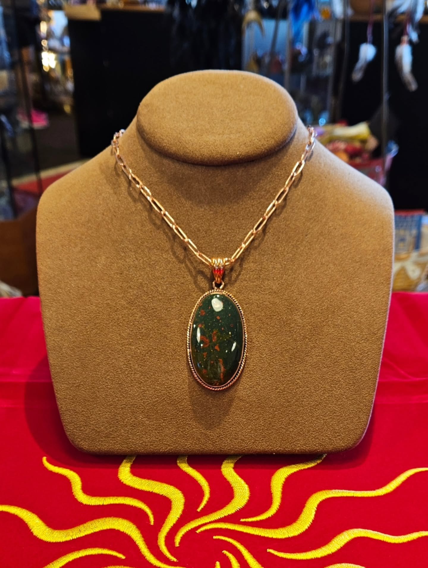 New Copper Jewelry has rolled out! 😍✨️

We now have Copper Crystal Pendants, Lockets, Necklaces, and even some lovely new bracelets! Supplies are limited, so try to swing by soon to see what we've got. 👀

We're open 10am-7pm, Monday through Sunday.