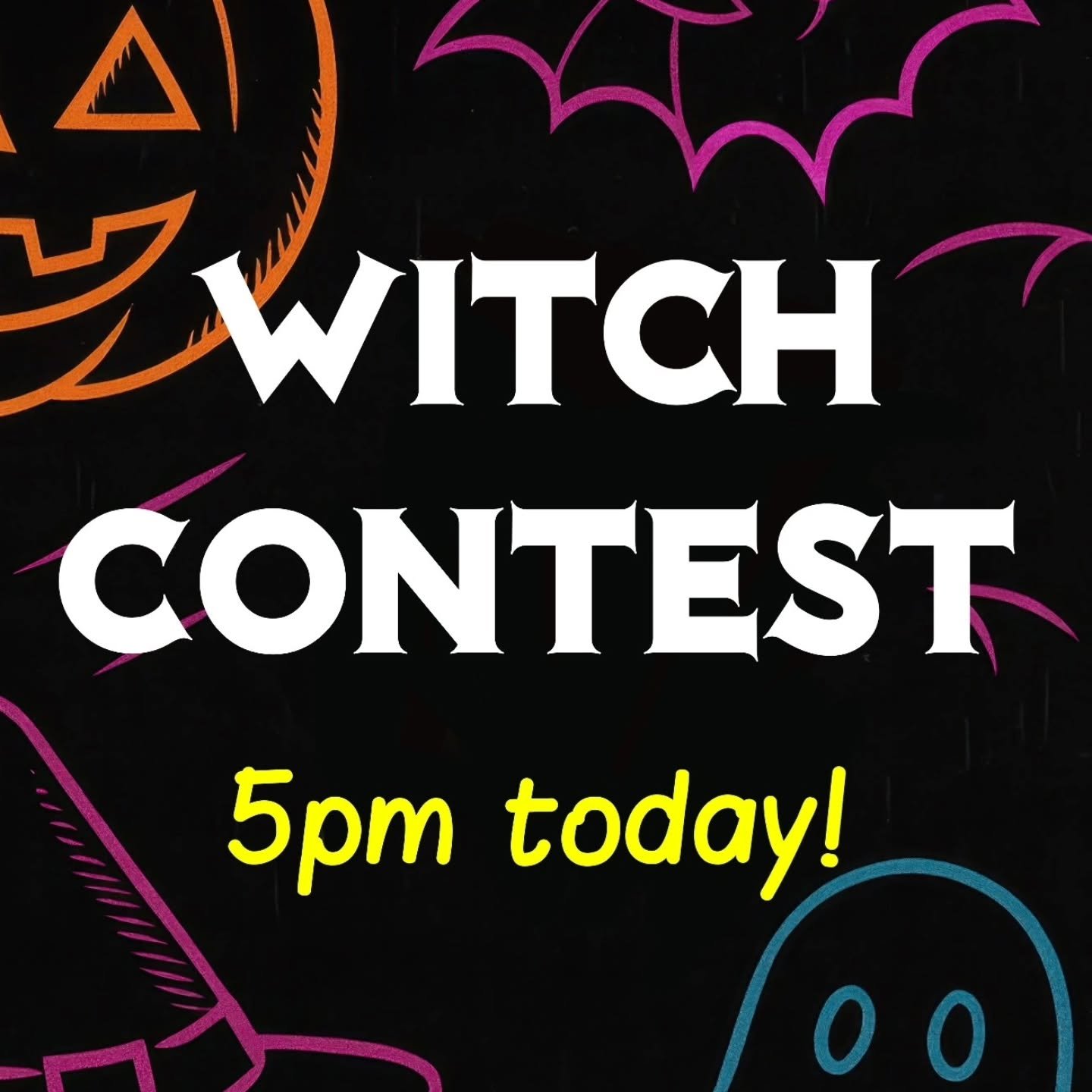 See you at 5pm, Witches!! 😉

Come give us your best character, costume, and cackle! 

#rvaevents #witchcontest #psychicfestival #rvacrystalshop #rvacommunity