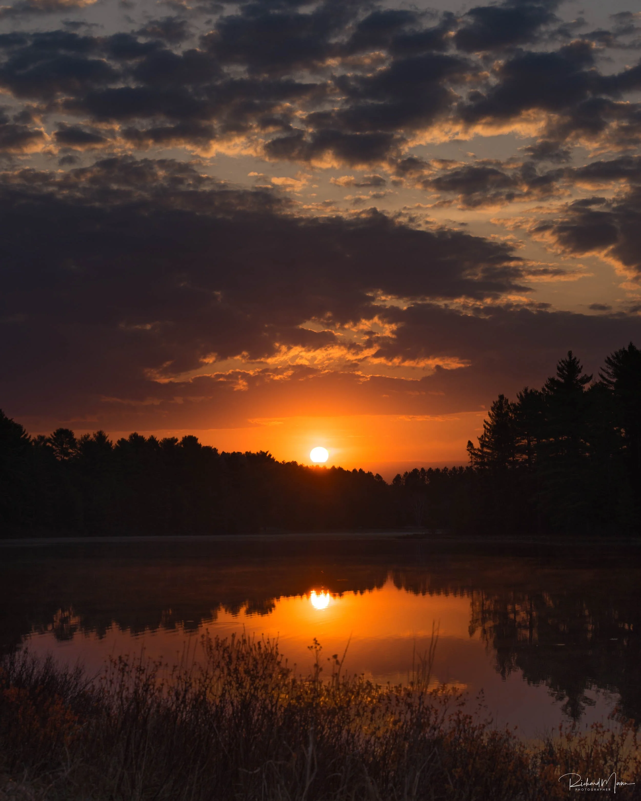 Sunrise in Algonquin Park