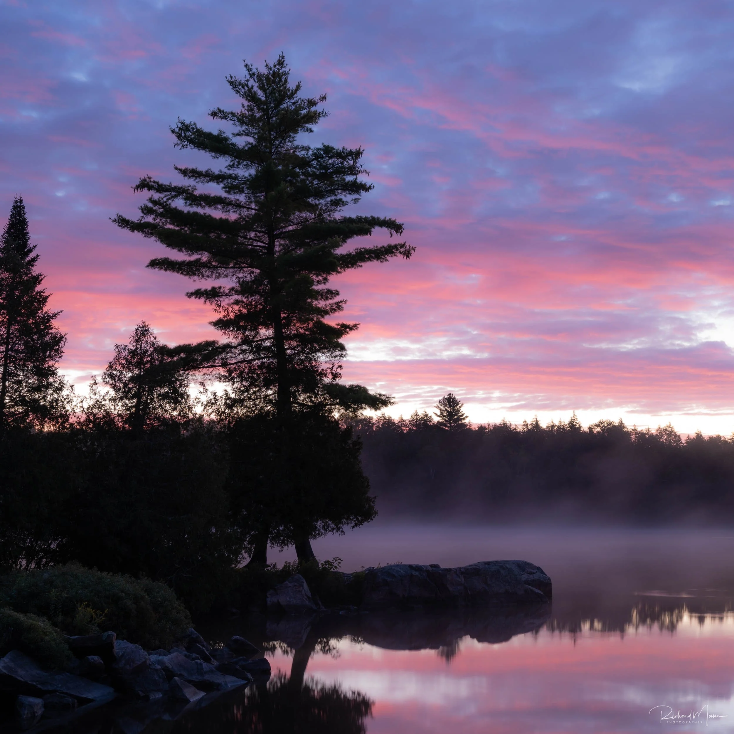 Fisherman's Point at Smoke Lake