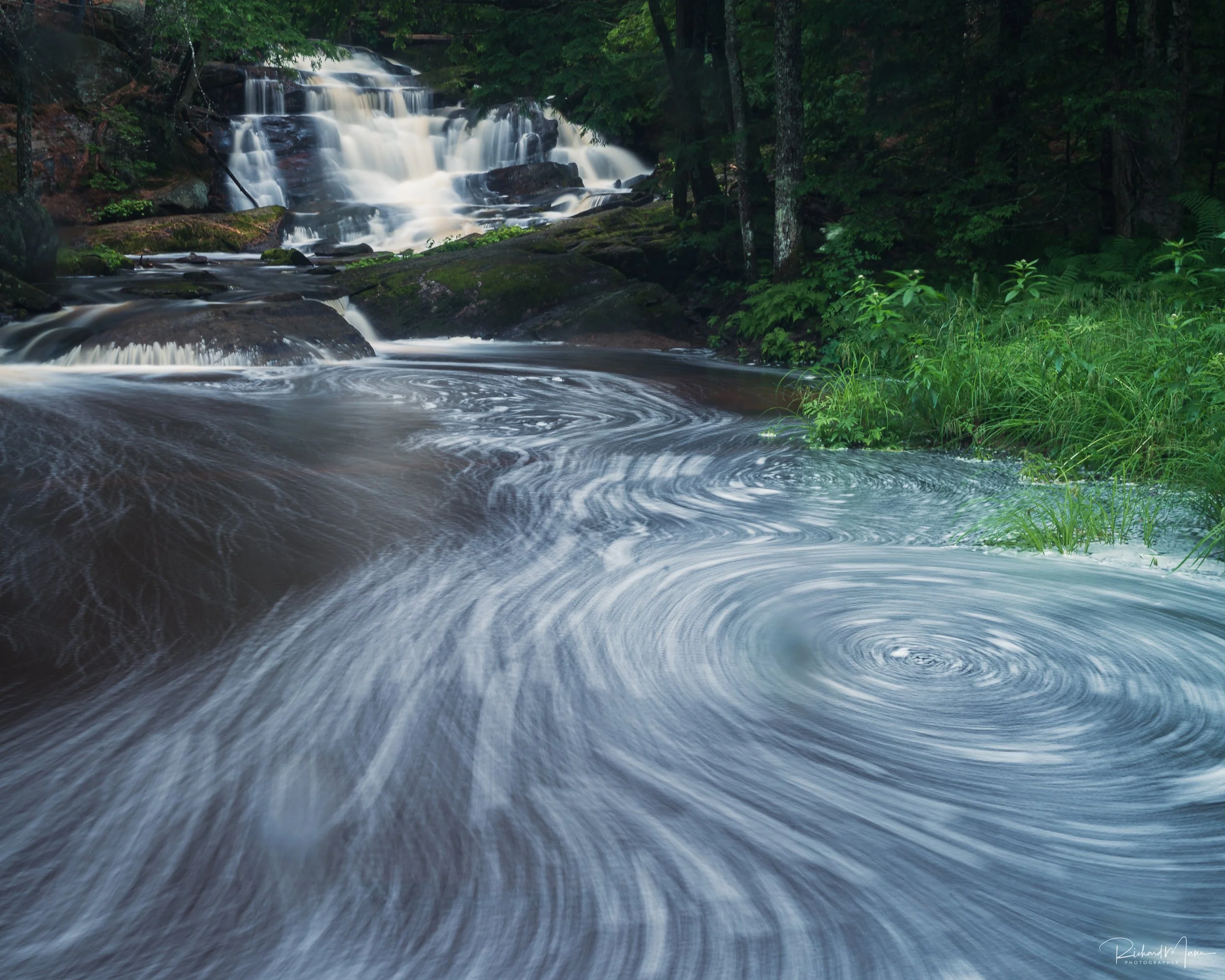 Down river of Potts Falls