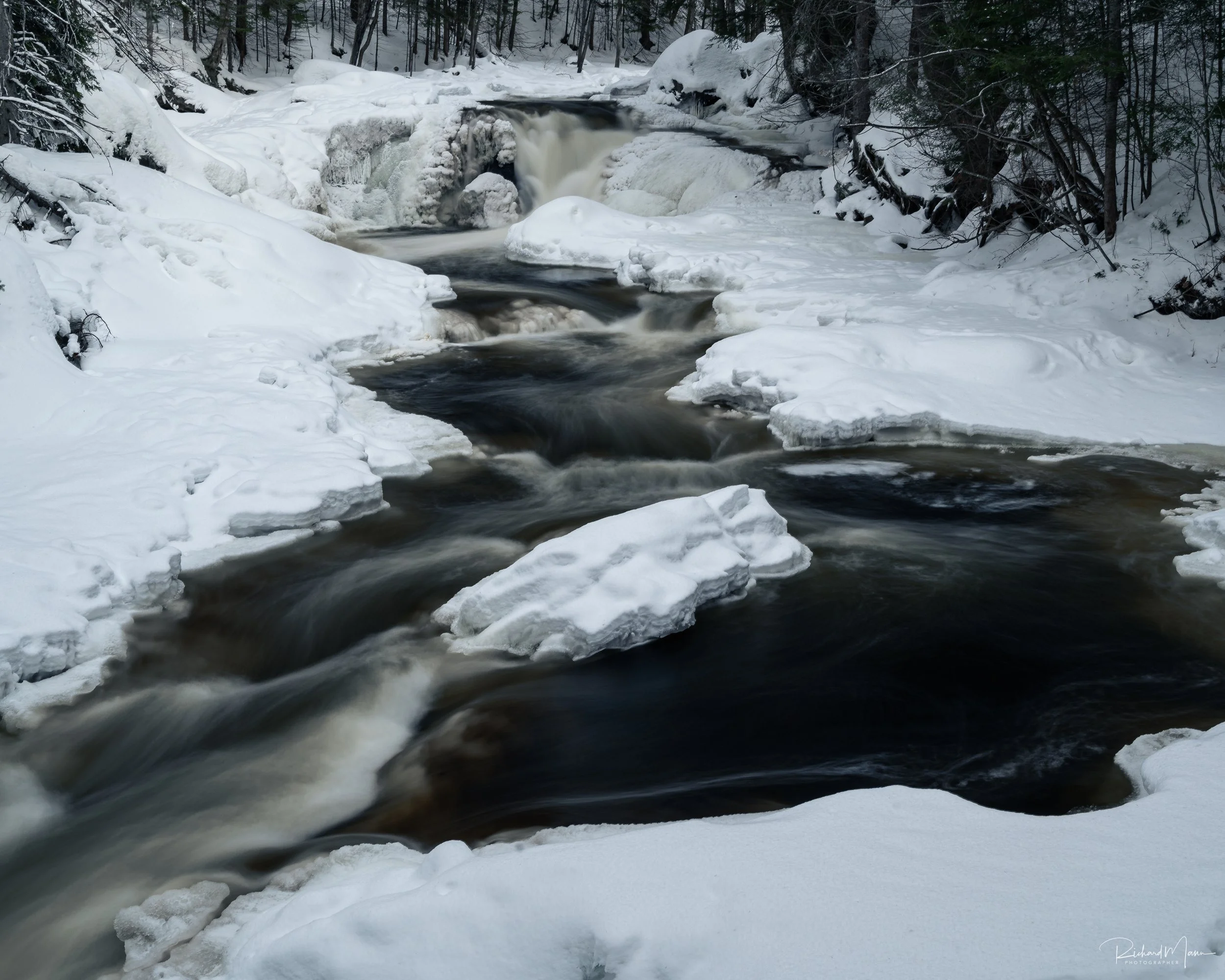 Brooks Falls in Winter II