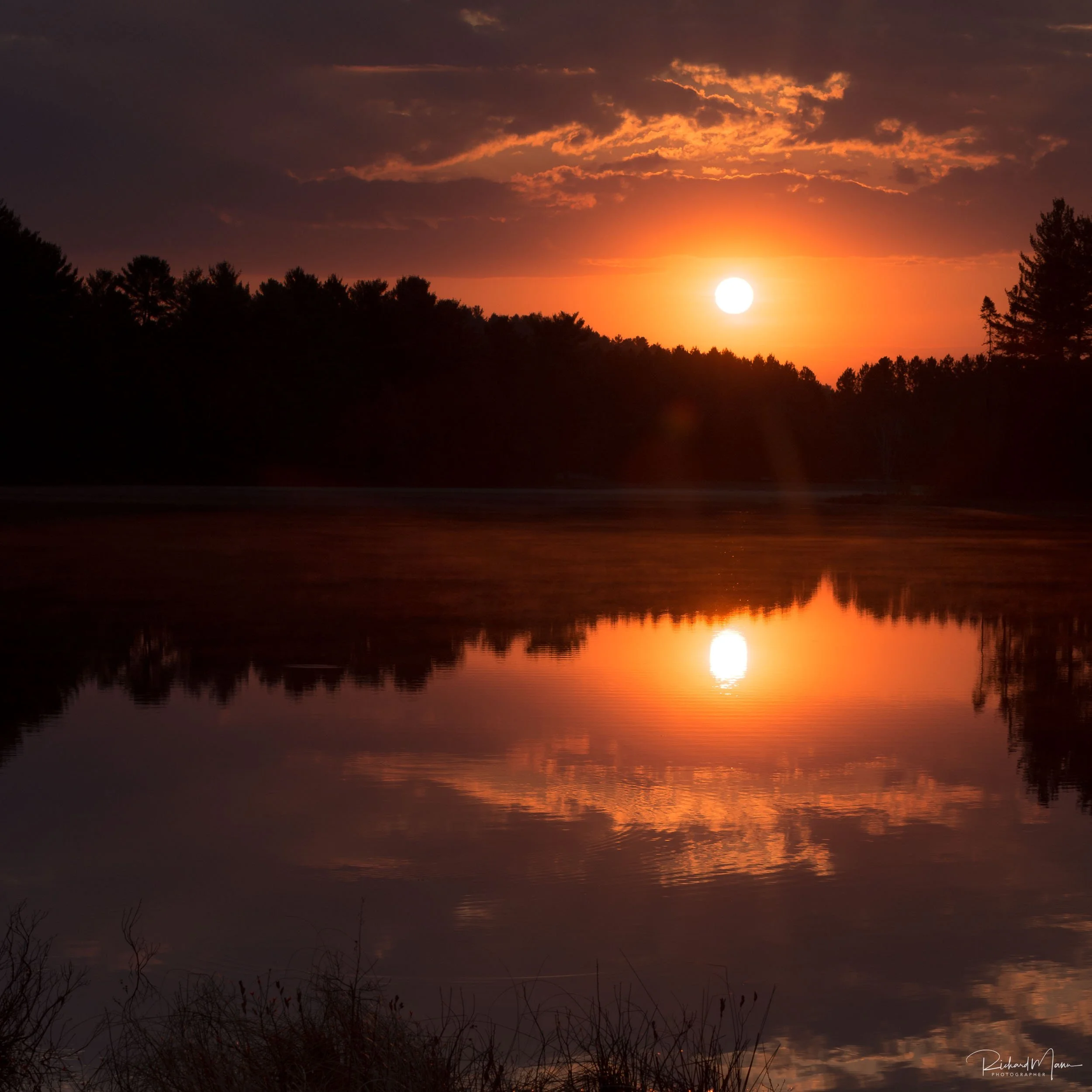 Sunrise in Algonquin Park