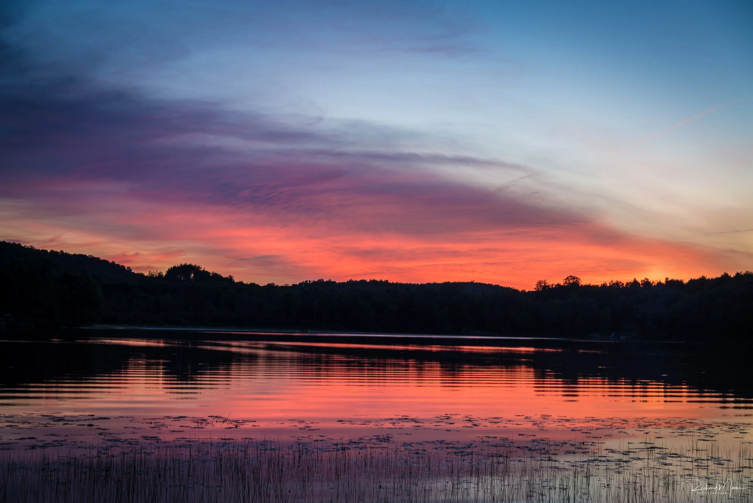 Sunset on Fox Lake