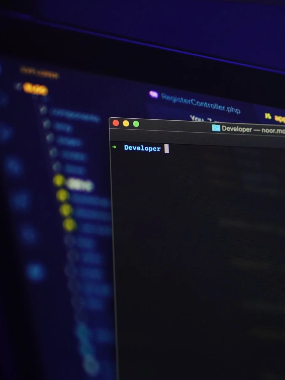 Screen showing DevOps configuration tools representing Automated Systems DevOps services