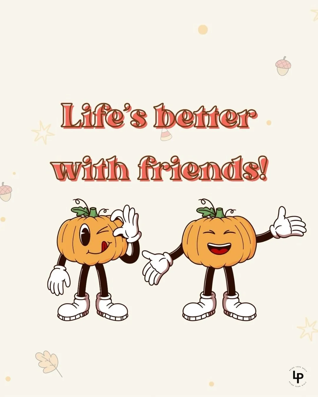 Every fall festival needs a crew! 
 Who are you bringing with you? Your besties, the neighbors, your cousins, the whole crew? Tag them below so they know they&rsquo;re invited!