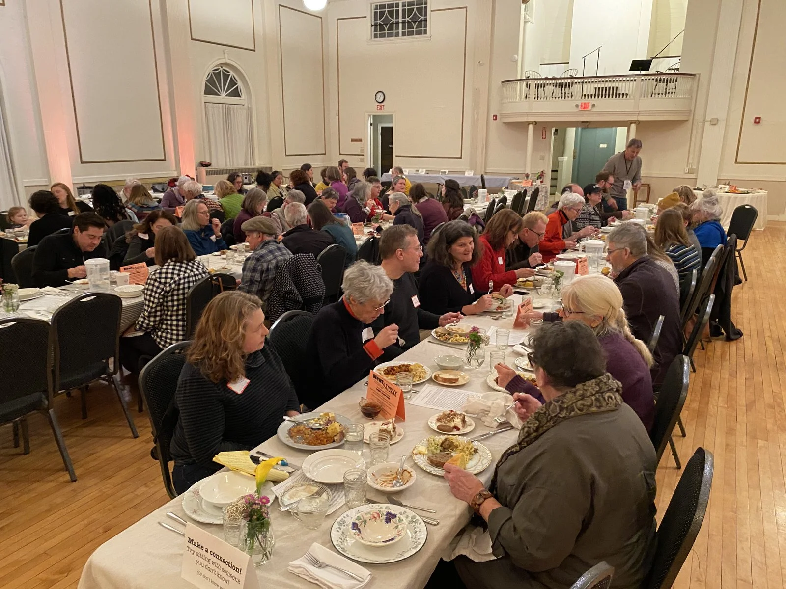 Story Sharing Supper - Mechanics’ Hall, Portland