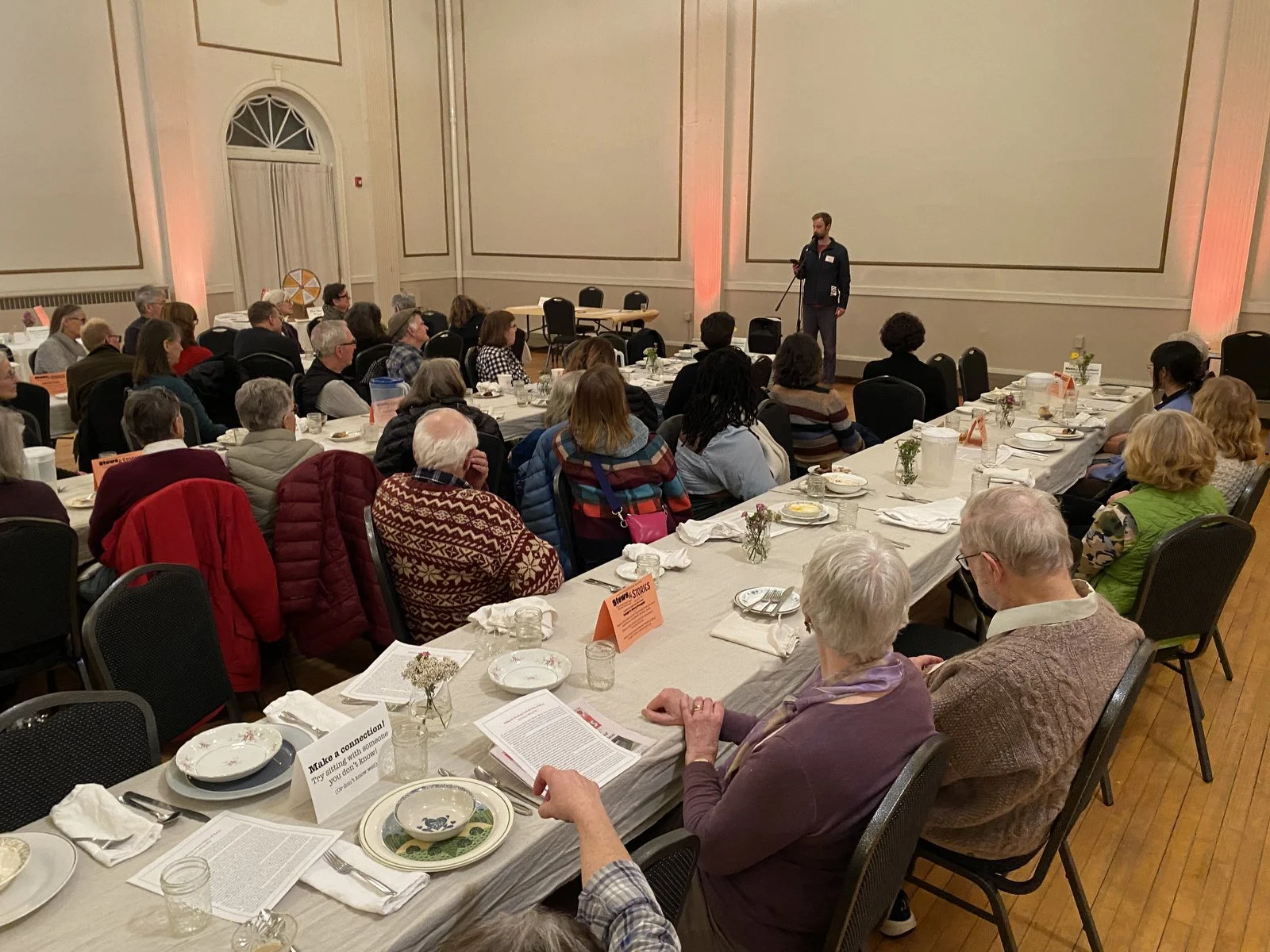 Story Sharing Supper - Mechanics’ Hall, Portland