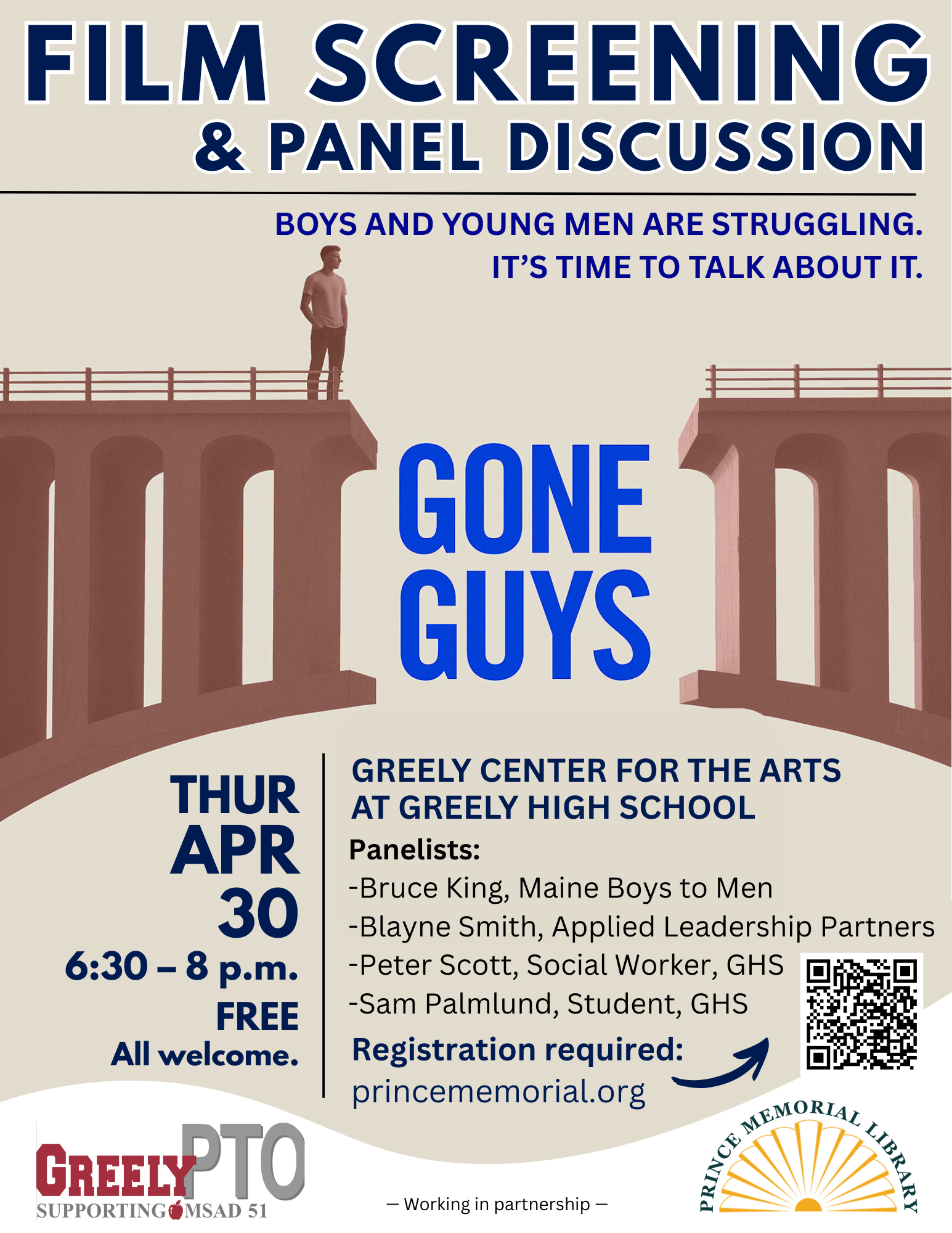 Gone Guys Film Screening and Panel Discussion