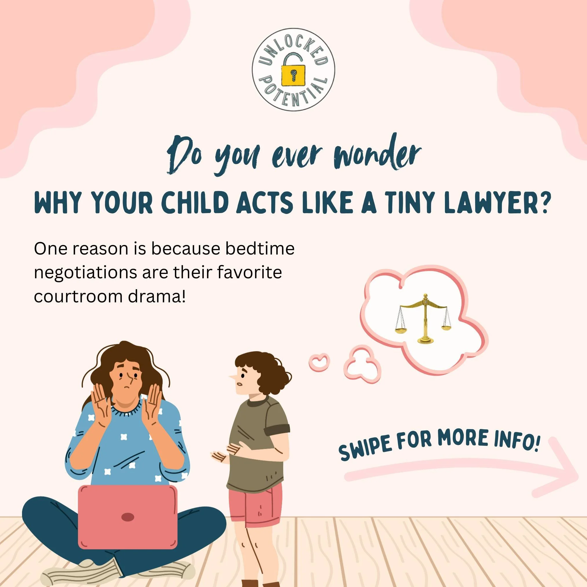The β¨tiny lawyerβ¨ phase is a β¨trialβ¨ in patience and sometimes it can feel like your little one is trying to rule the roost with an iron fist. Swipe to see why your preschooler acts like they are prepping for a day in court and what you can do about