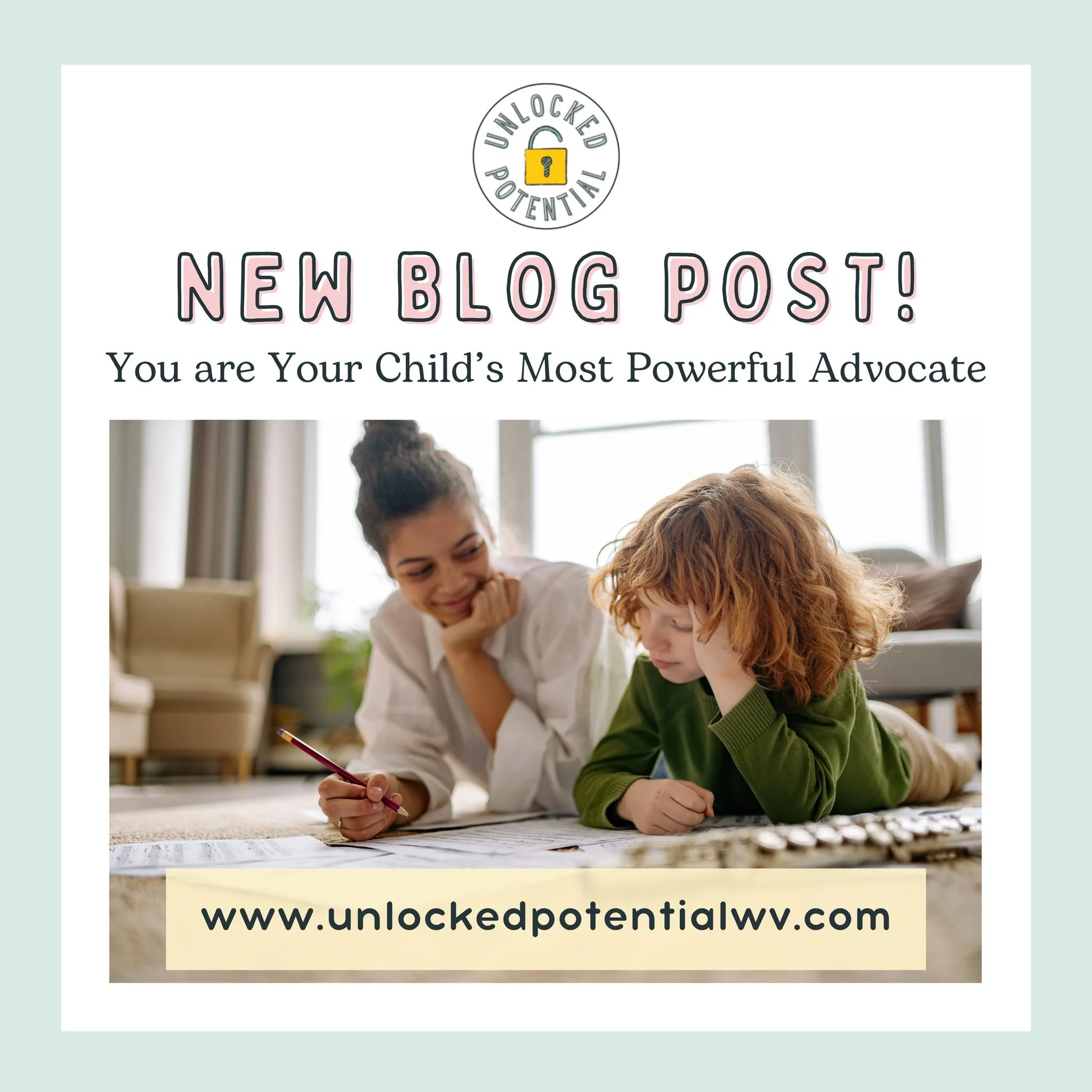 You show up to every meeting. Every appointment. Every hard moment. And your voice? It matters more than you know. Check out Dr. Claire's blog post for some tips and tricks for parents and caregivers 📚 advocating 💪 for your child every single day.
