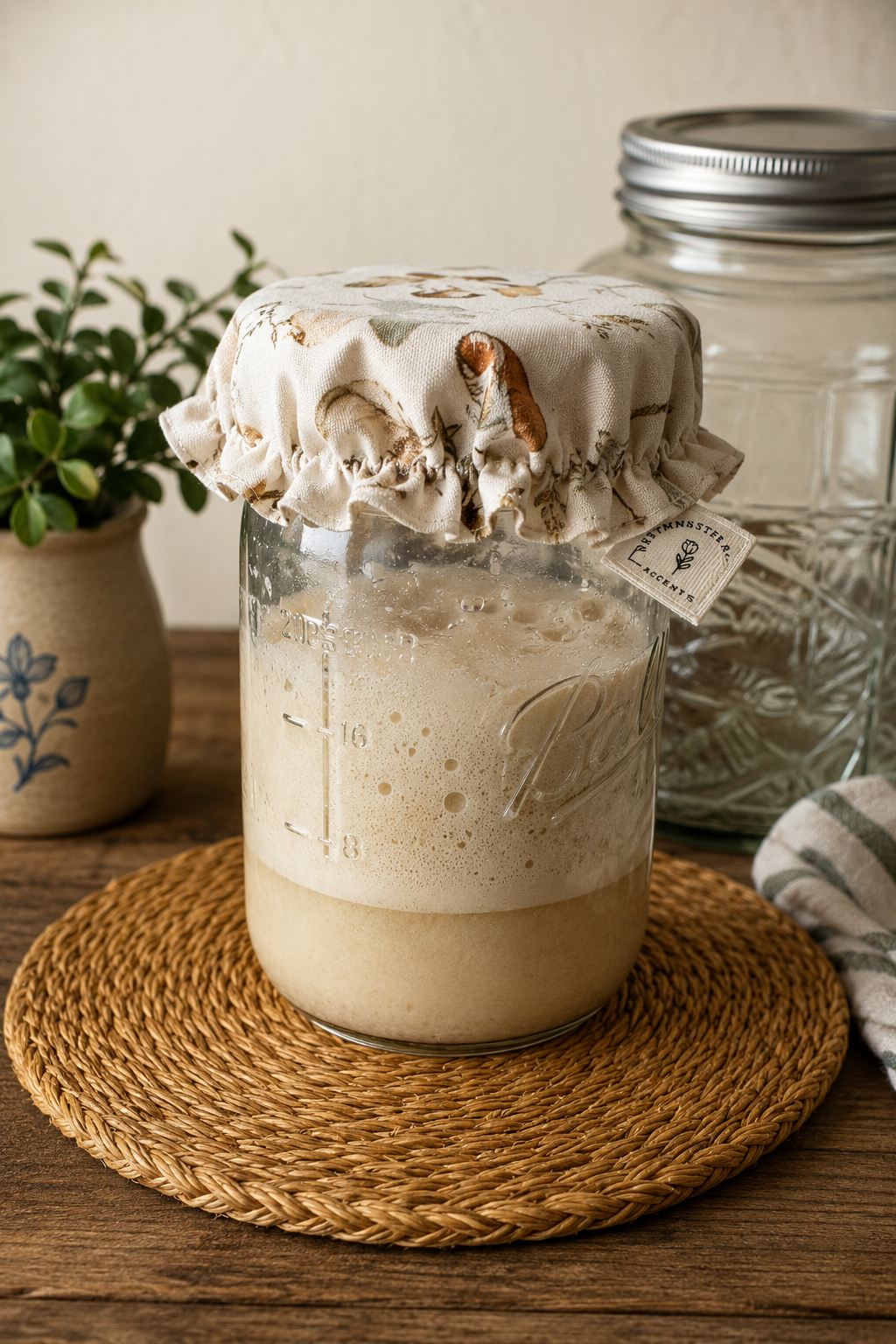 Potato Flake Sourdough Bread Loaf Starter