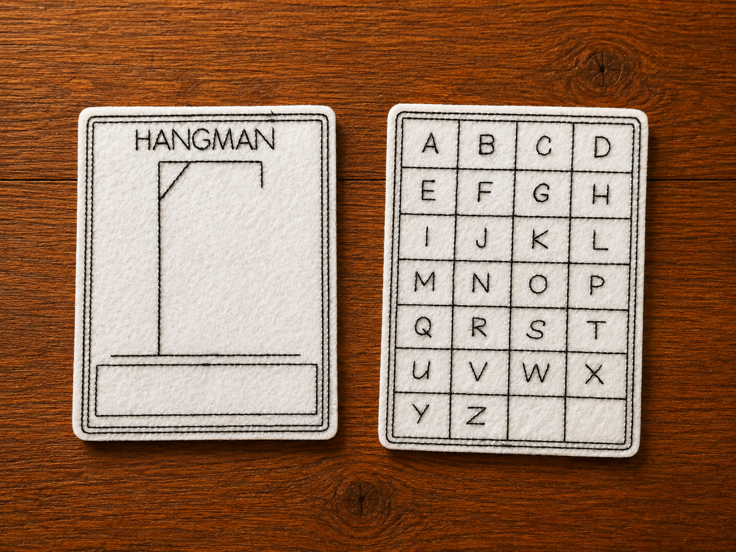 Hangman Coloring Cuties | Reusable Word Game for Kids