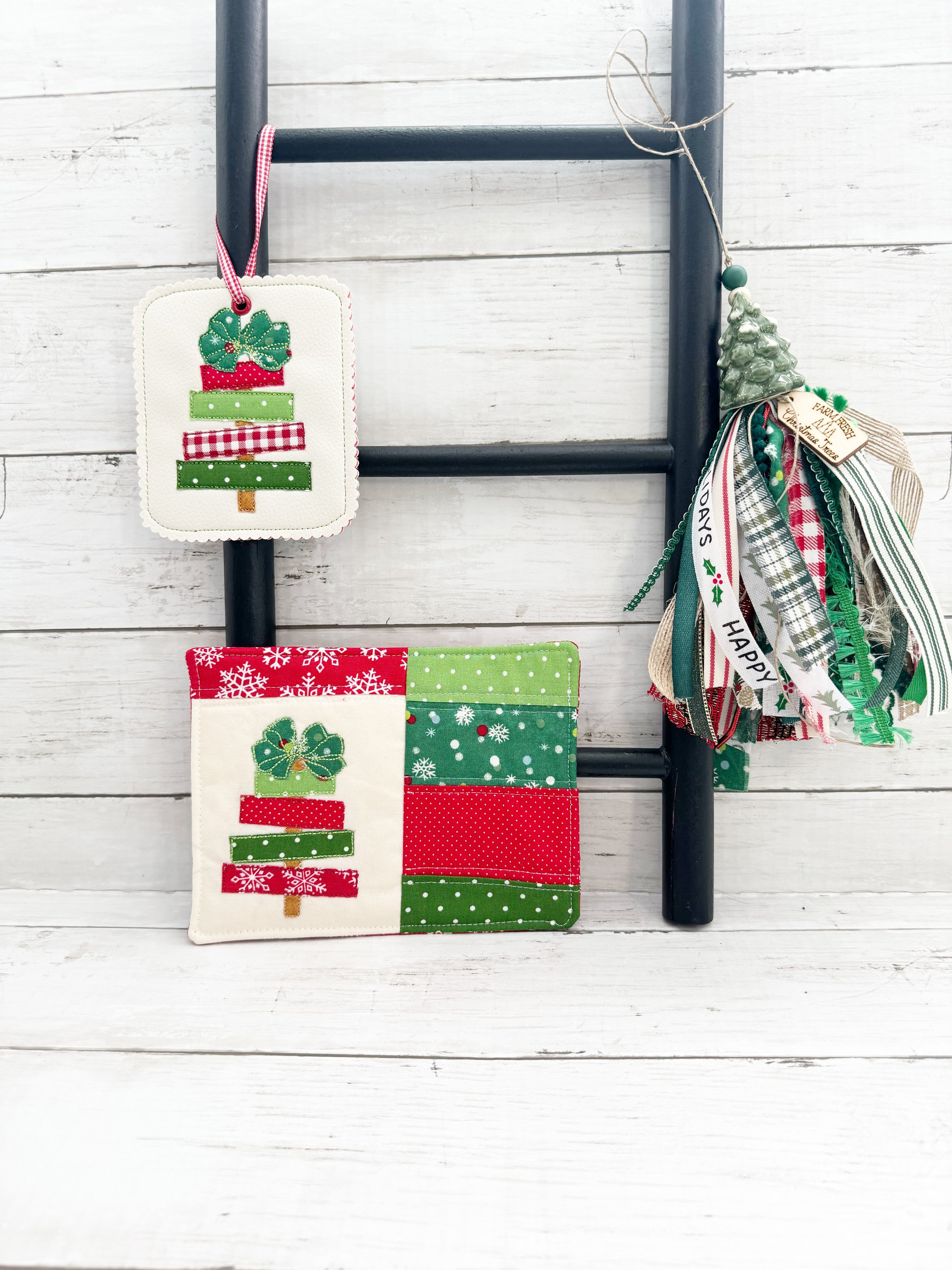 Christmas Tree Mug Rug