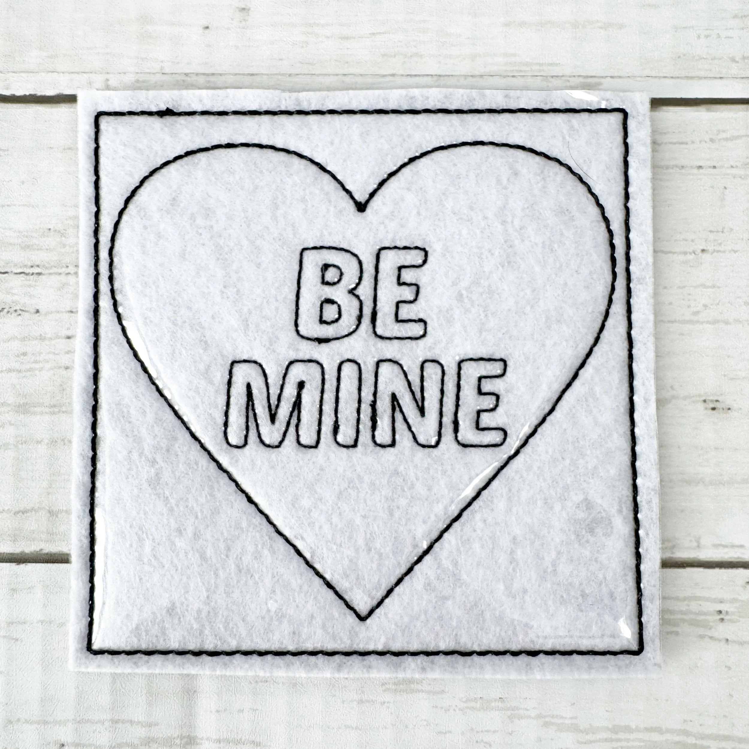 Conversational Hearts Valentine Cards Color Cuties, Flat Coloring Doll, Erasable and Reusable Coloring Vinyl Sets (Copy)