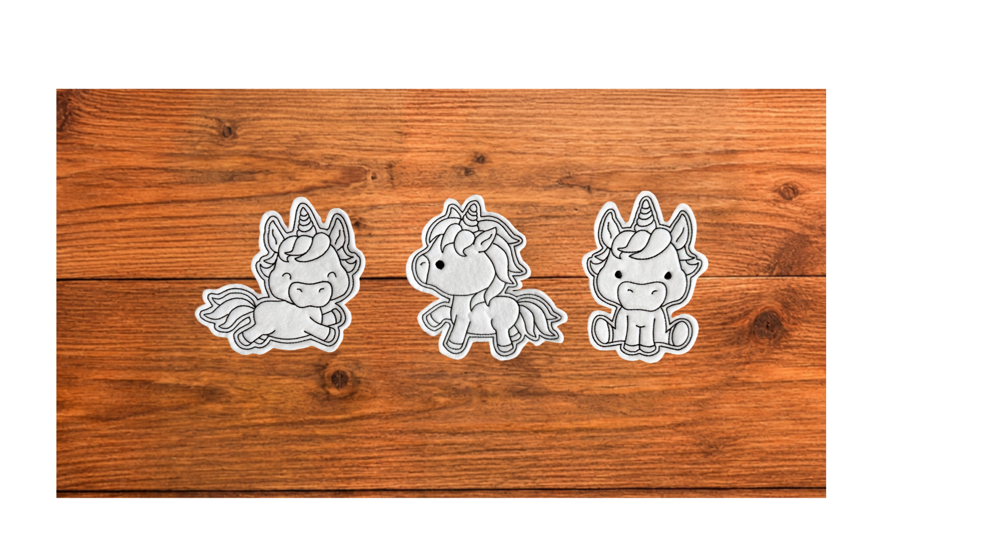 Individual Unicorn Coloring Cutie | Choose Your Unicorn