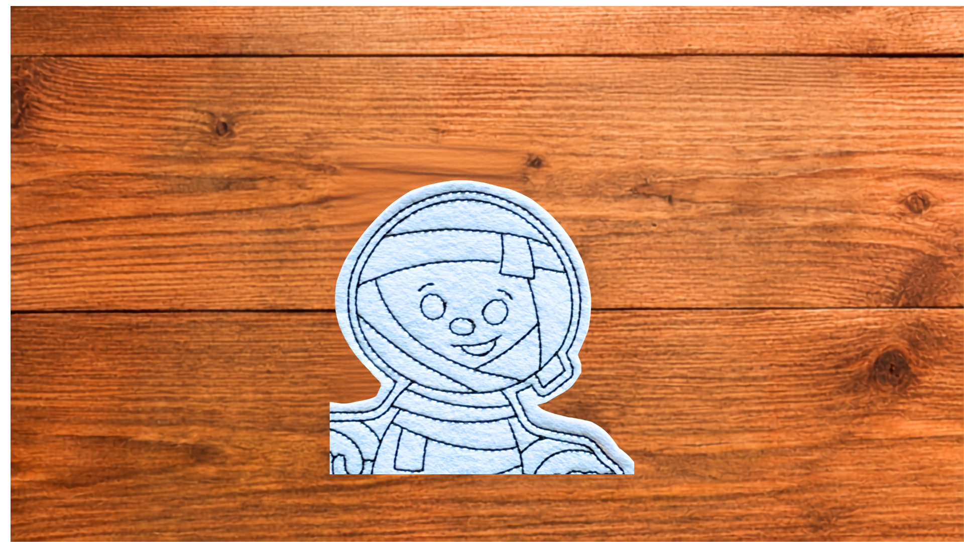 Close up of Halloween Mummy Coloring Cutie