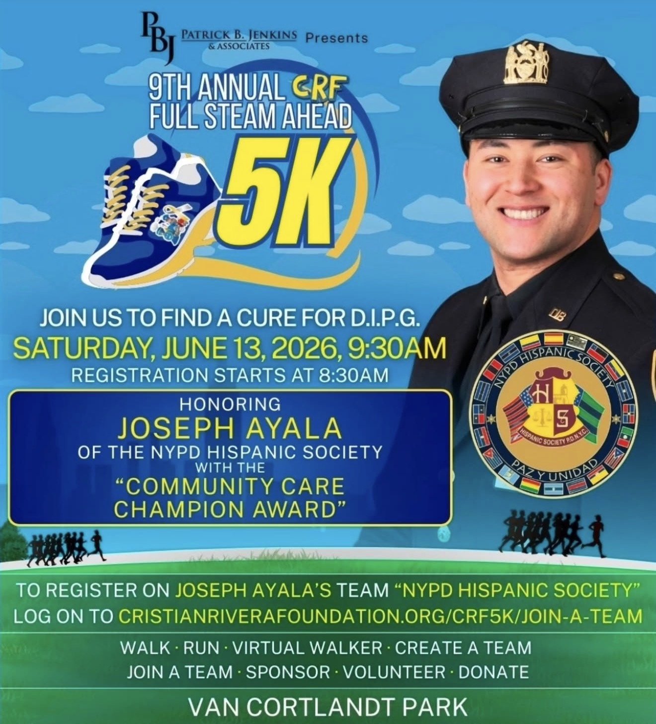 9TH ANNUAL CRF FULL STEAM AHEAD 5K