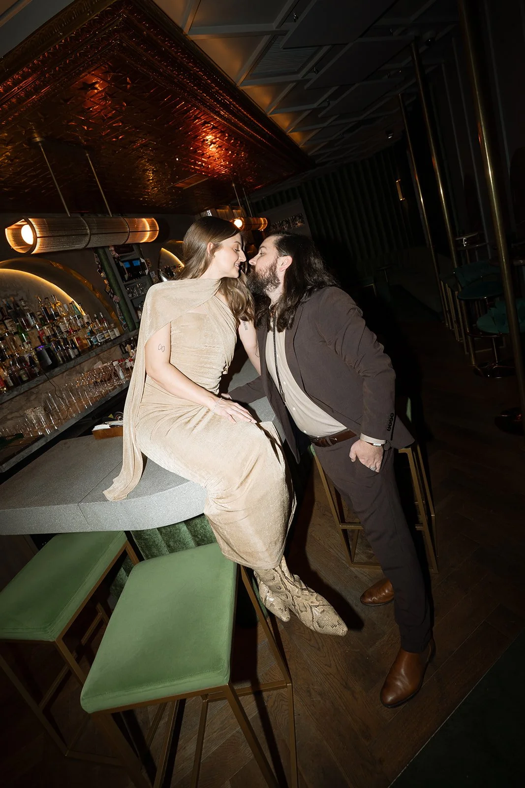 Moody Bar Engagement Session, San Diego CA