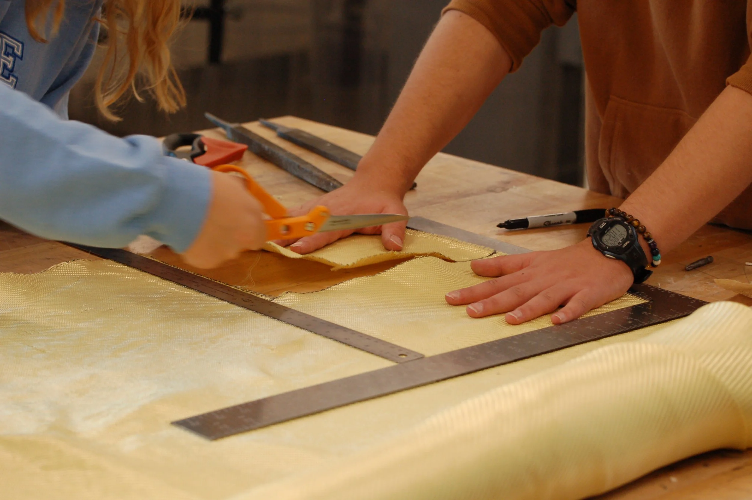 Mini Mamba Insulator Fabric Cutting