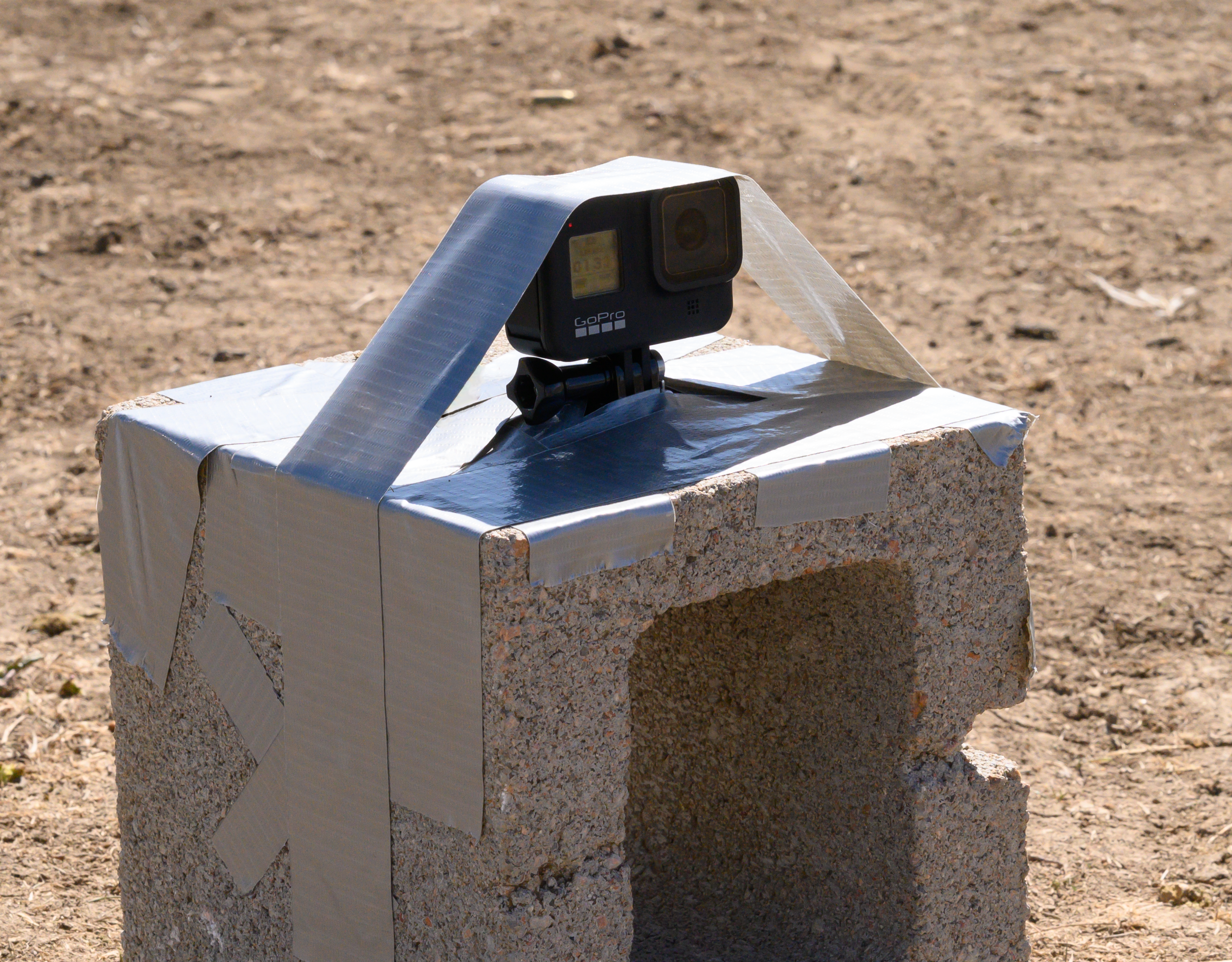 The "Sacrificial GoPro," which records SRL's close up rocketry videos