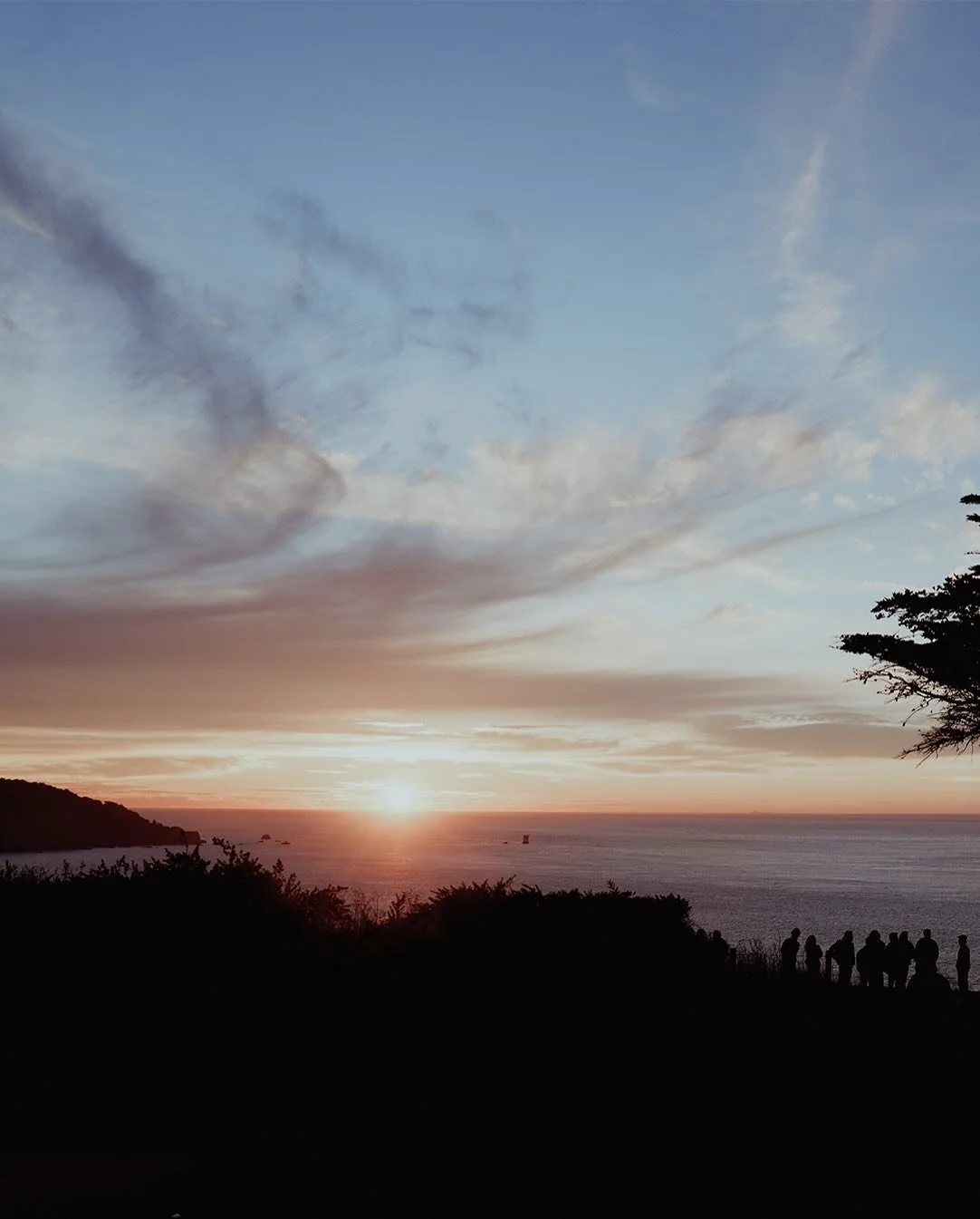 Sunset on the Pacific from a couple weeks ago.
