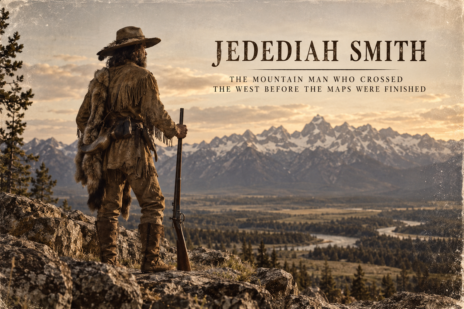 Jedediah Smith: The Mountain Man Who Crossed the West Before the Maps Were Finished
