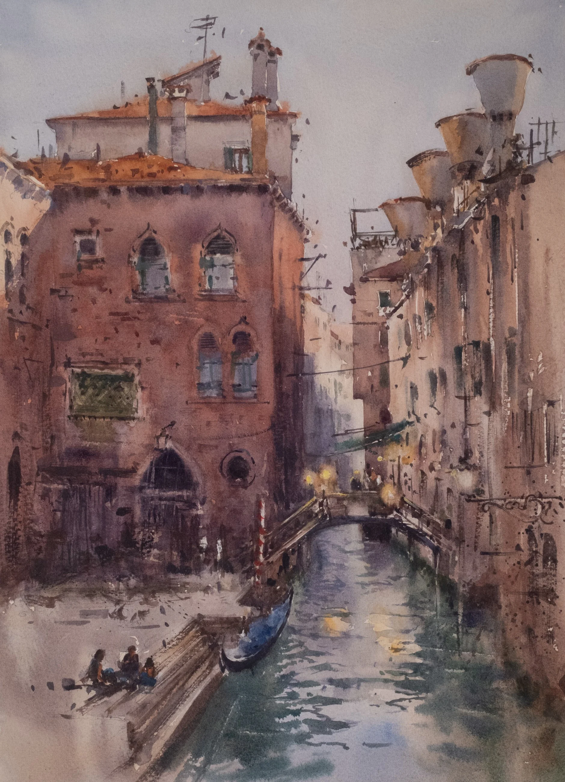 Evening Reflections In Canals