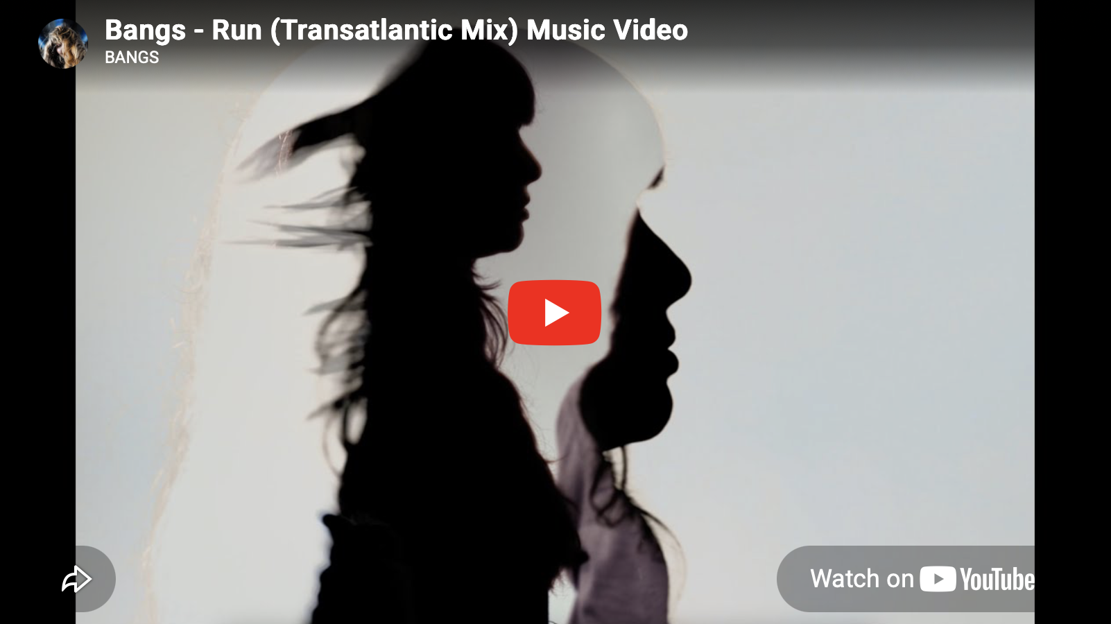 Silhouette of a woman and a child's faces overlapping against a white background, with a YouTube play button overlay.