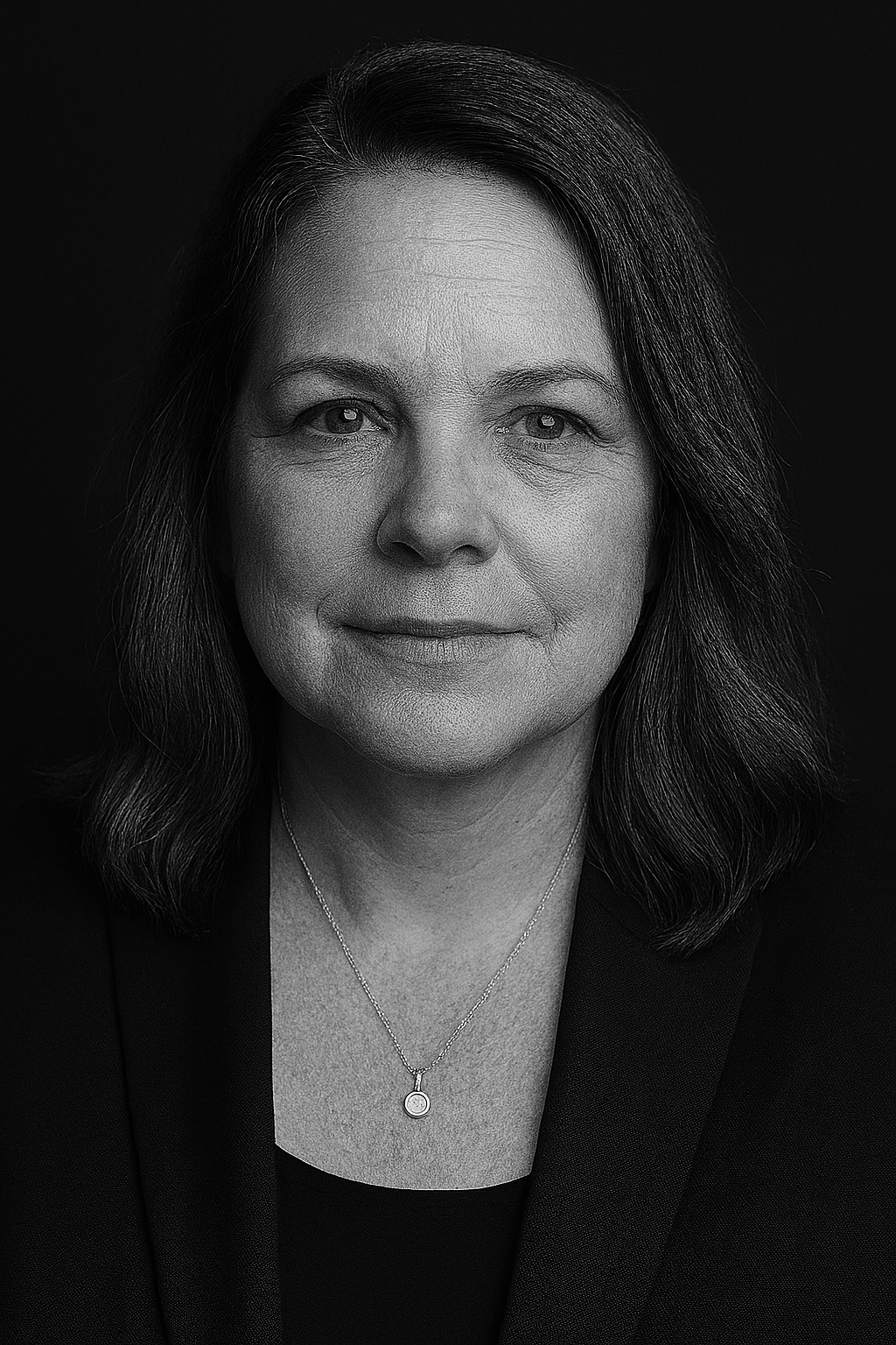 Professional portrait of Barb Kozloff, Westbrook Investigations investigator.
