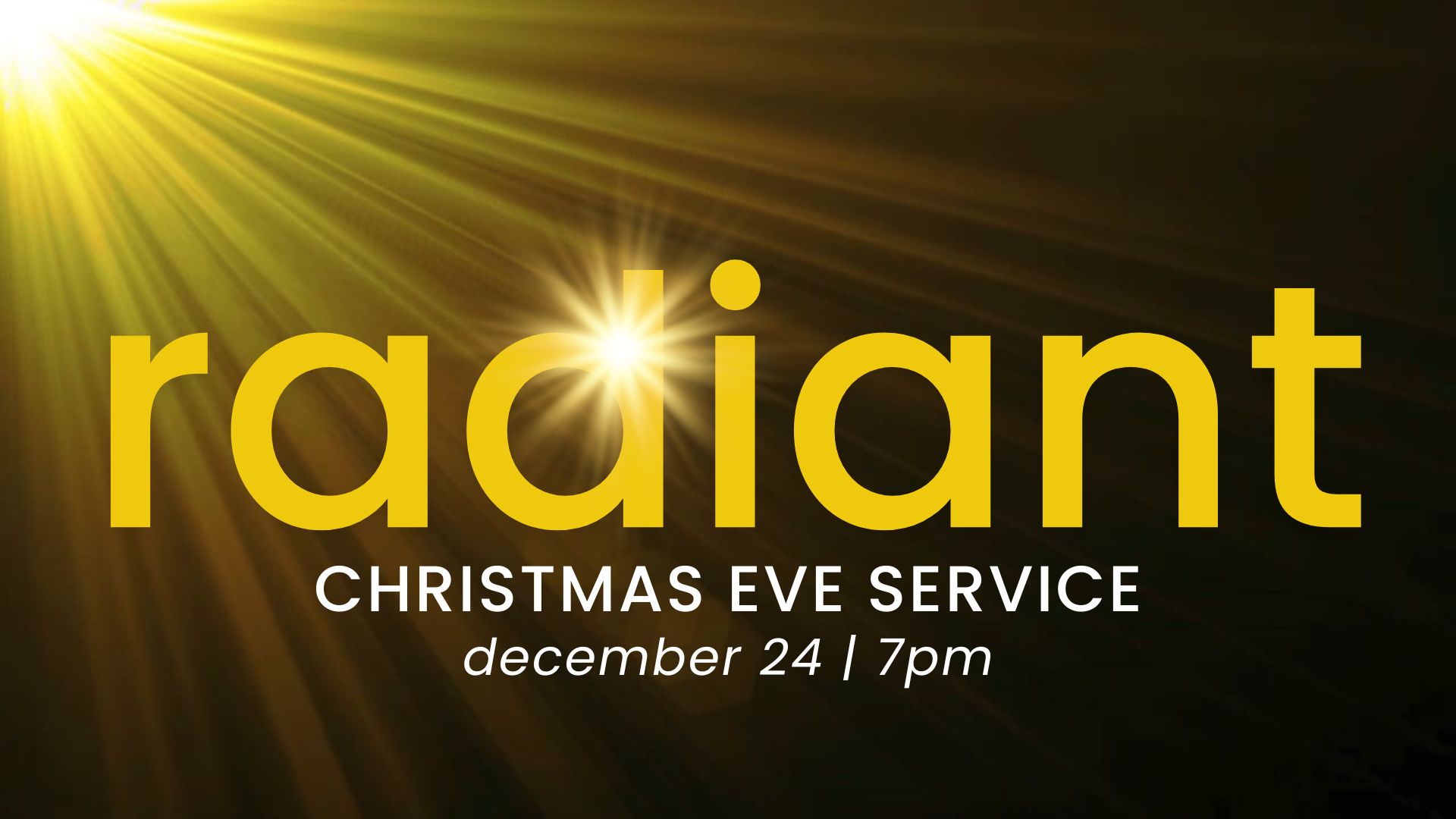 Christmas Eve Service