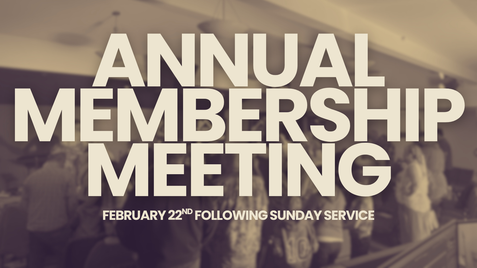 Annual Membership Meeting
