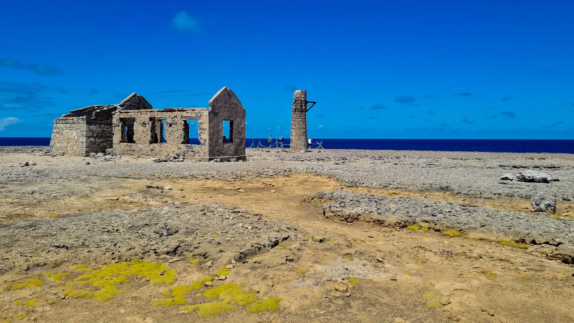 Bonaire landscape in Washington Slagbaai National Park