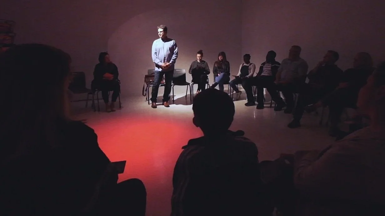 THE ADDRESS. Satellite Performance Takeover Across Cégep Marie-Victorin, Montréal Arts Council, Patrons of the Arts First Prize, National Theatre School of Canada Amplifier 360°, Ethnography, May 2019