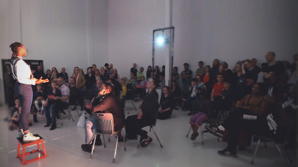 THE ADDRESS. Montréal Arts Council
Patrons of the Arts First Prize
National Theatre School of Canada
Amplifier 360° Ethnography, 2019.