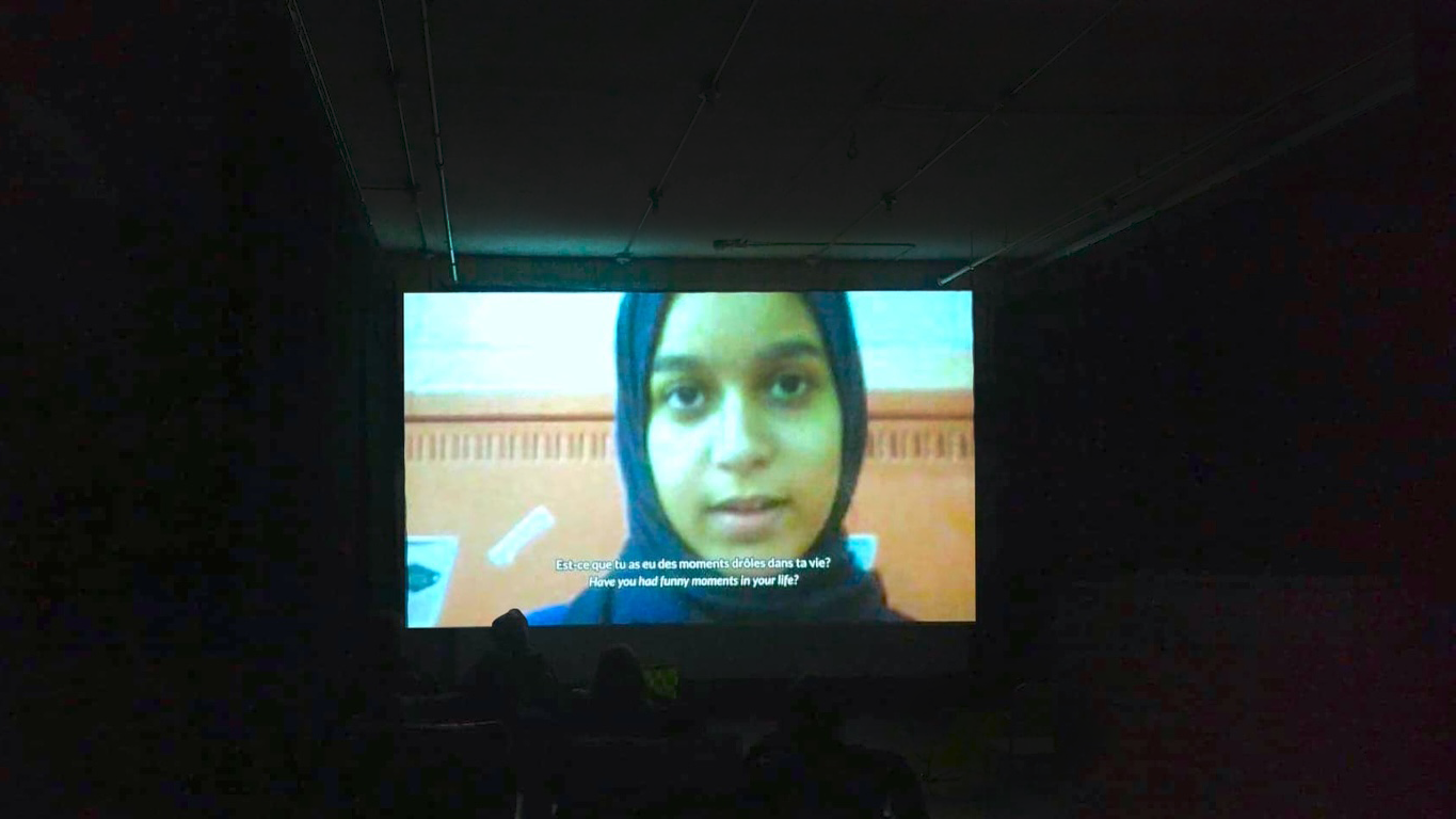 LES INTERPRÈTES. La Lumière, Montréal, Québec, Canada, 2017. As part of "WEAVING NARRATIVES" with Carolina González Valencia and Adela Goldbard. Curated by Amanda Gutierrez.
