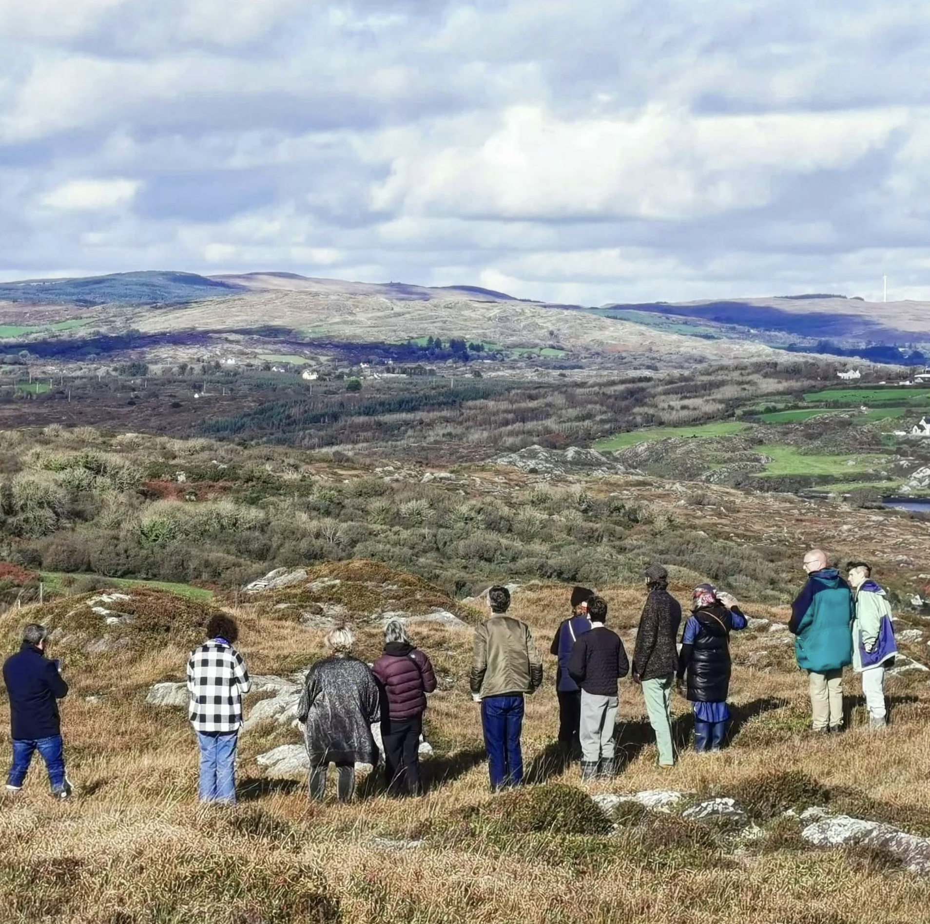 Guest Lecture: Extended Environmental Record X MA in Art and Environment program, Roaringwater Bay, West Cork, Ireland. Technological University Dublin, October 2023.