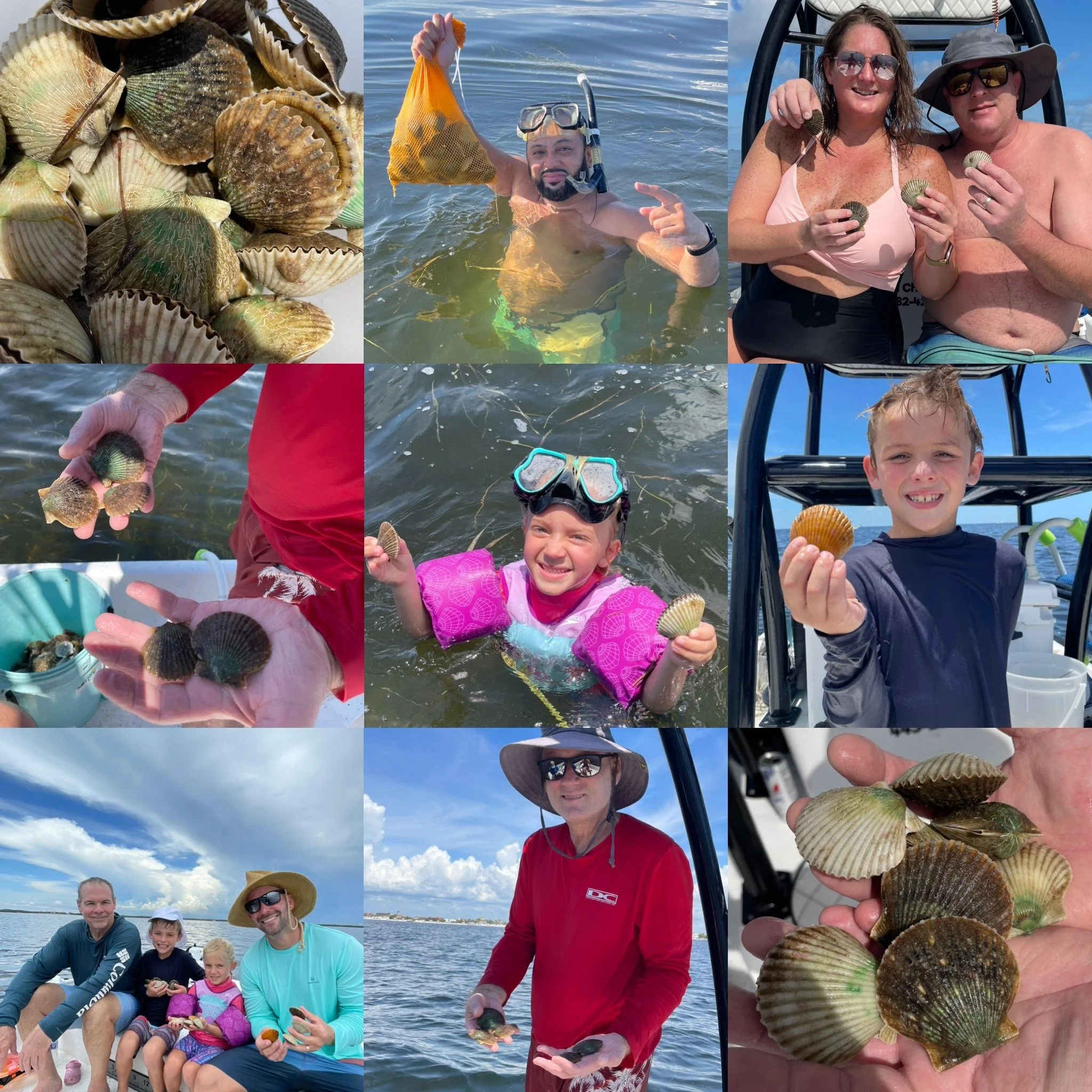Pasco County Scallop Season 2025 is here until Aug. 18th!